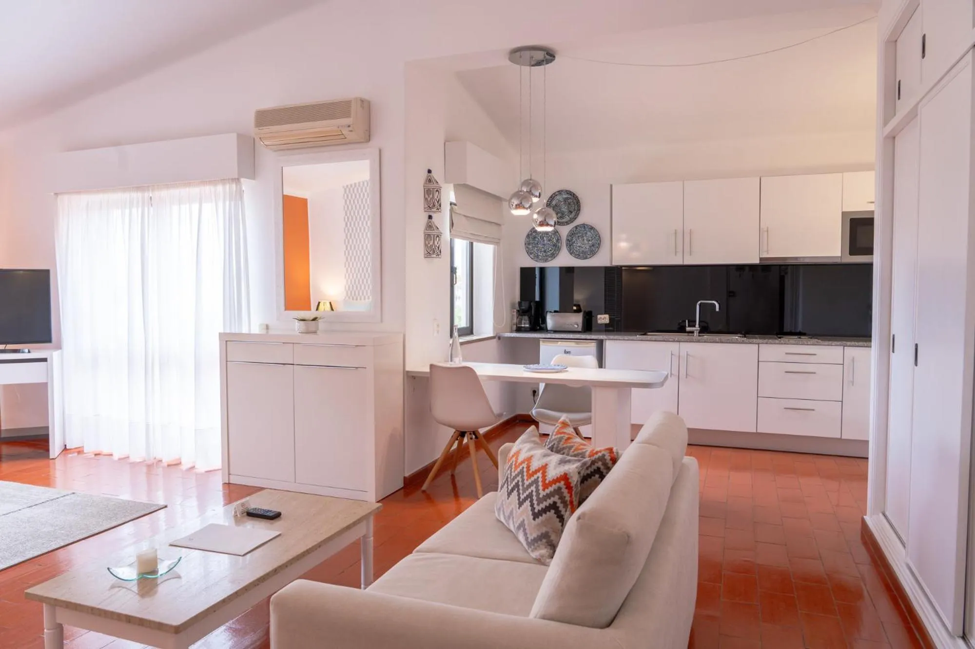 Living room in Villa Mar Azul