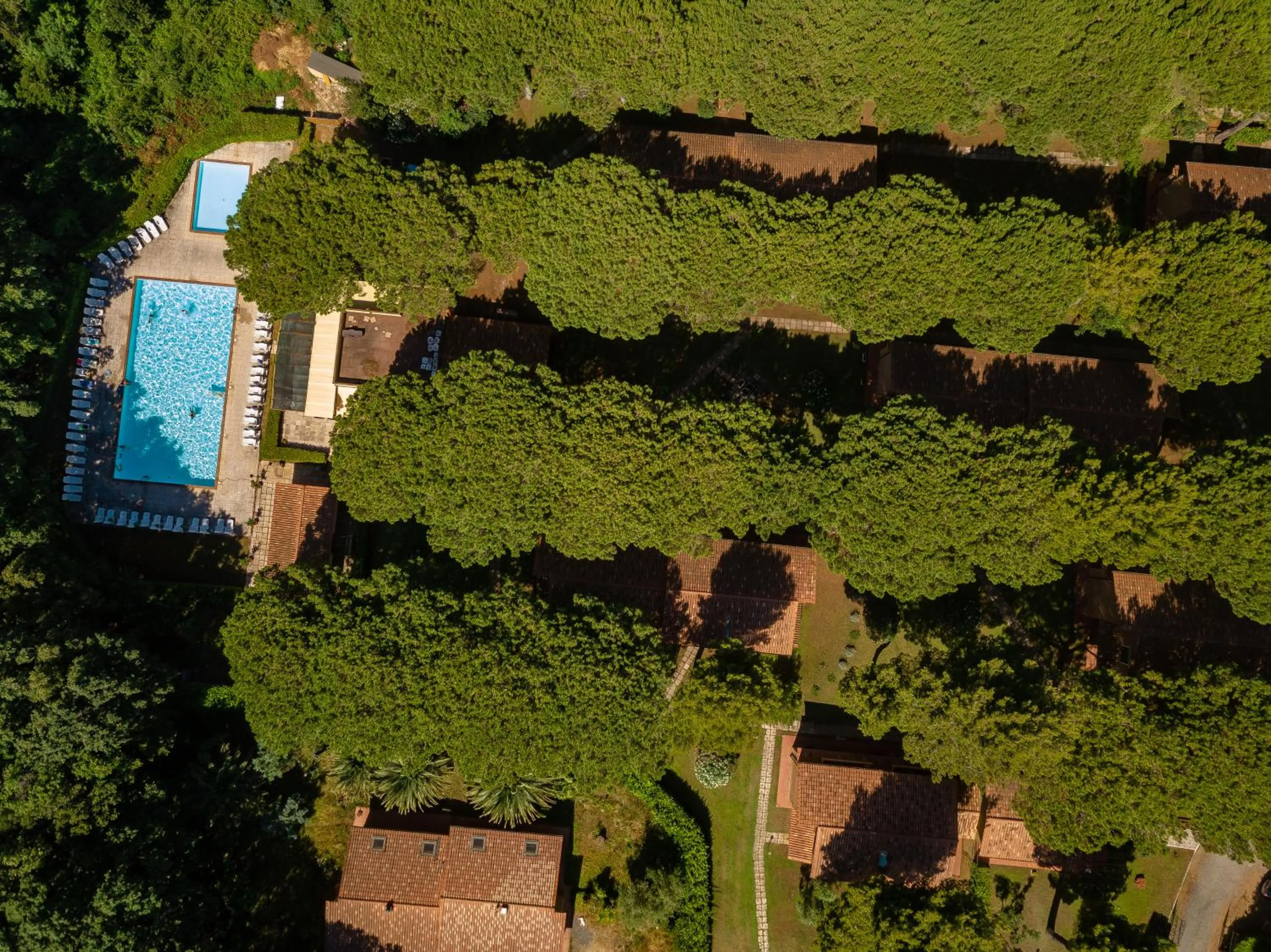 Bird's eye view in Residence Ristorante Il Paradiso