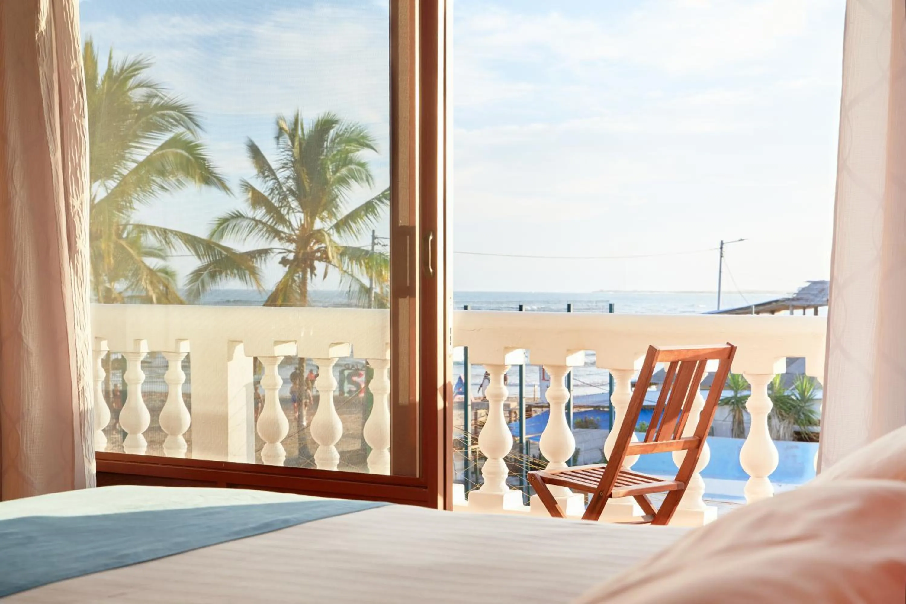 Bed in Hotel Albemarle Galapagos Beachfront