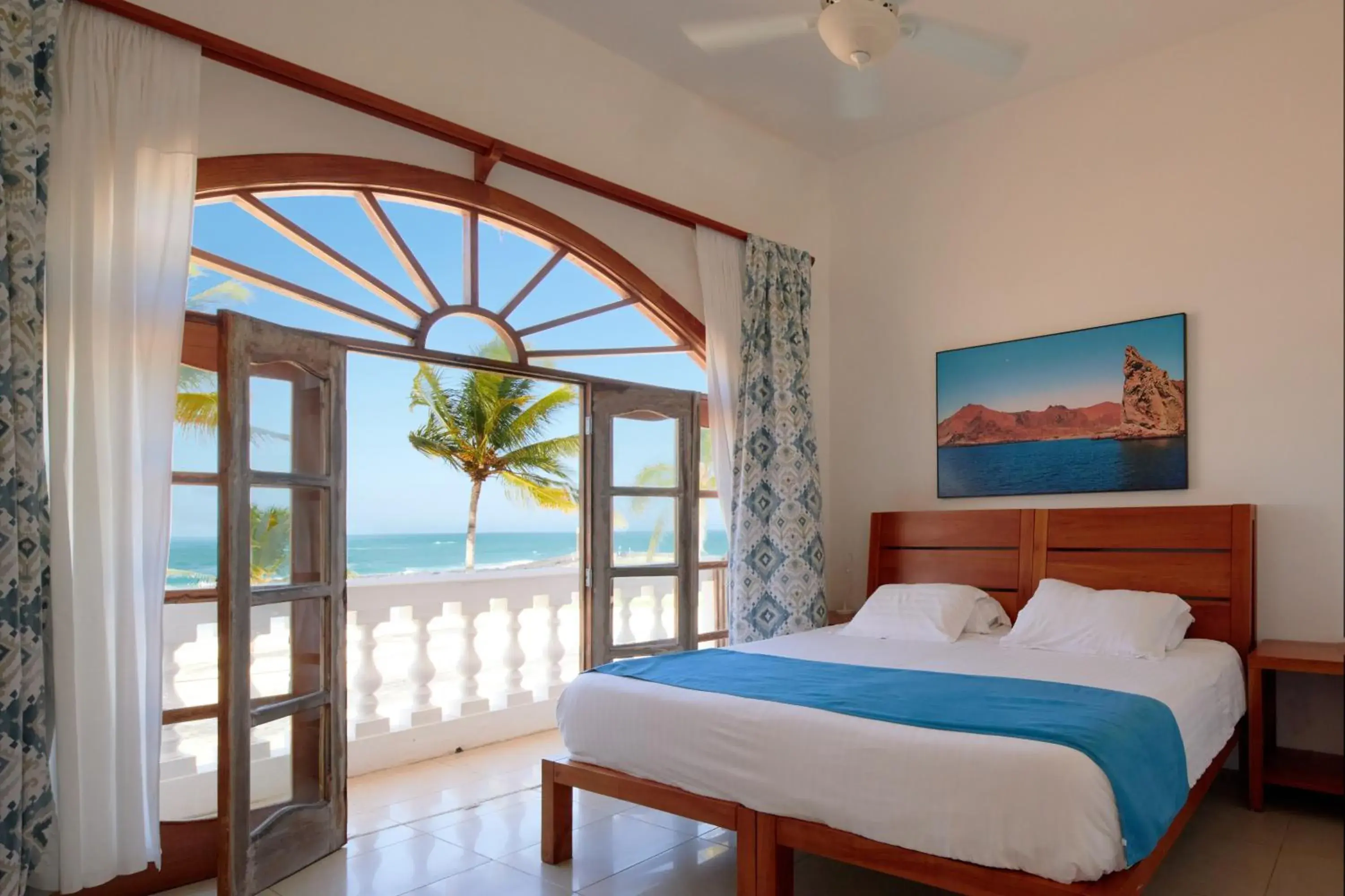 Bed in Hotel Albemarle Galapagos Beachfront Bed in Hotel Albemarle Galapagos Beachfront