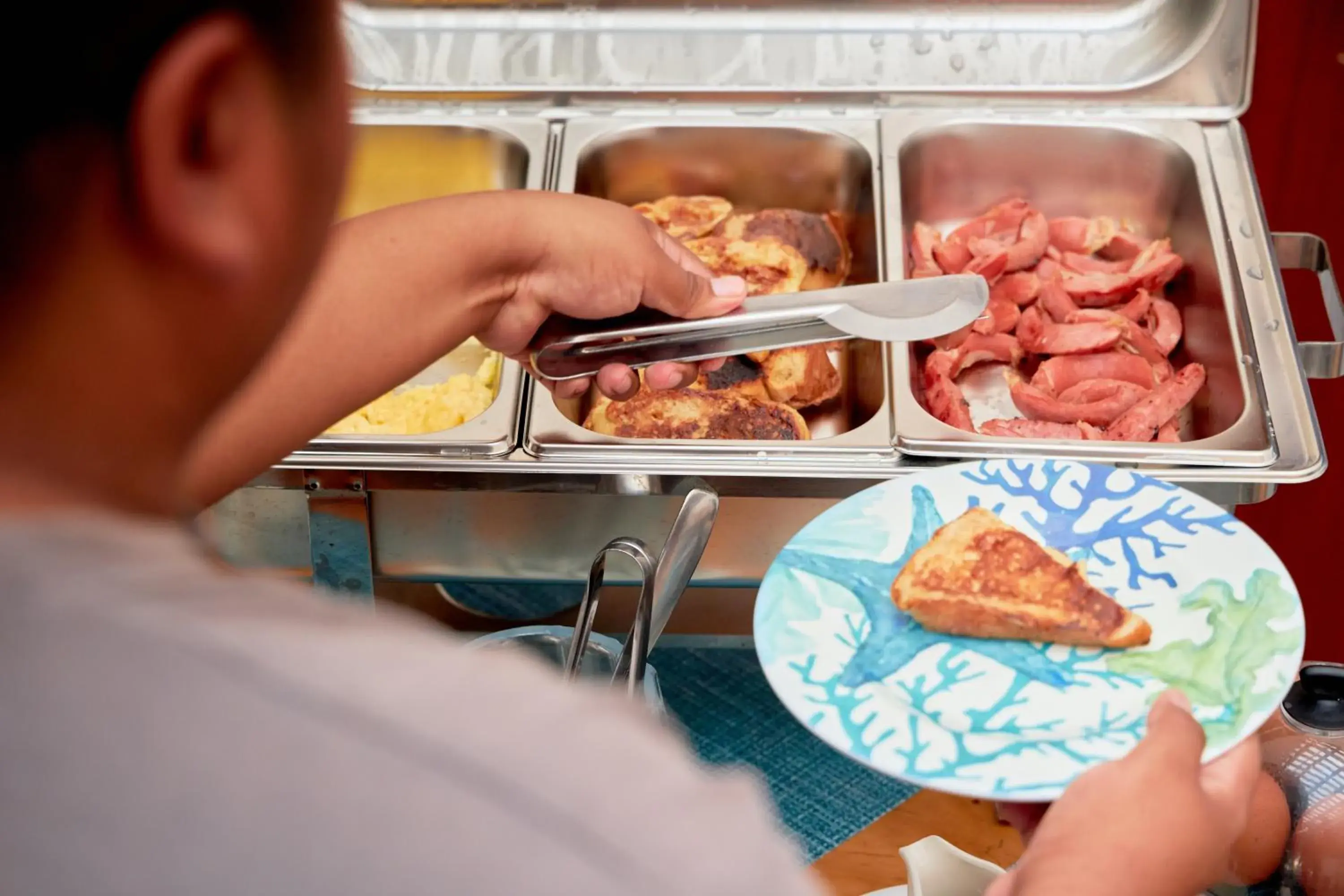 Breakfast in Hotel Albemarle Galapagos Beachfront Breakfast in Hotel Albemarle Galapagos Beachfront