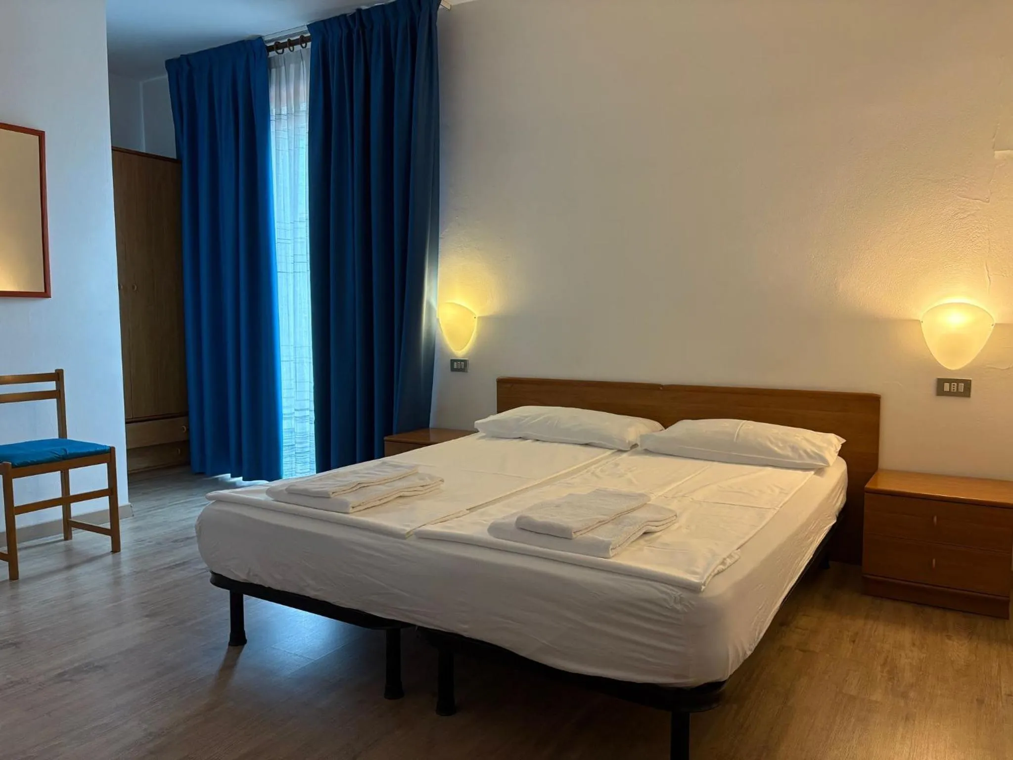 Bed in Hotel Villa Al Vento