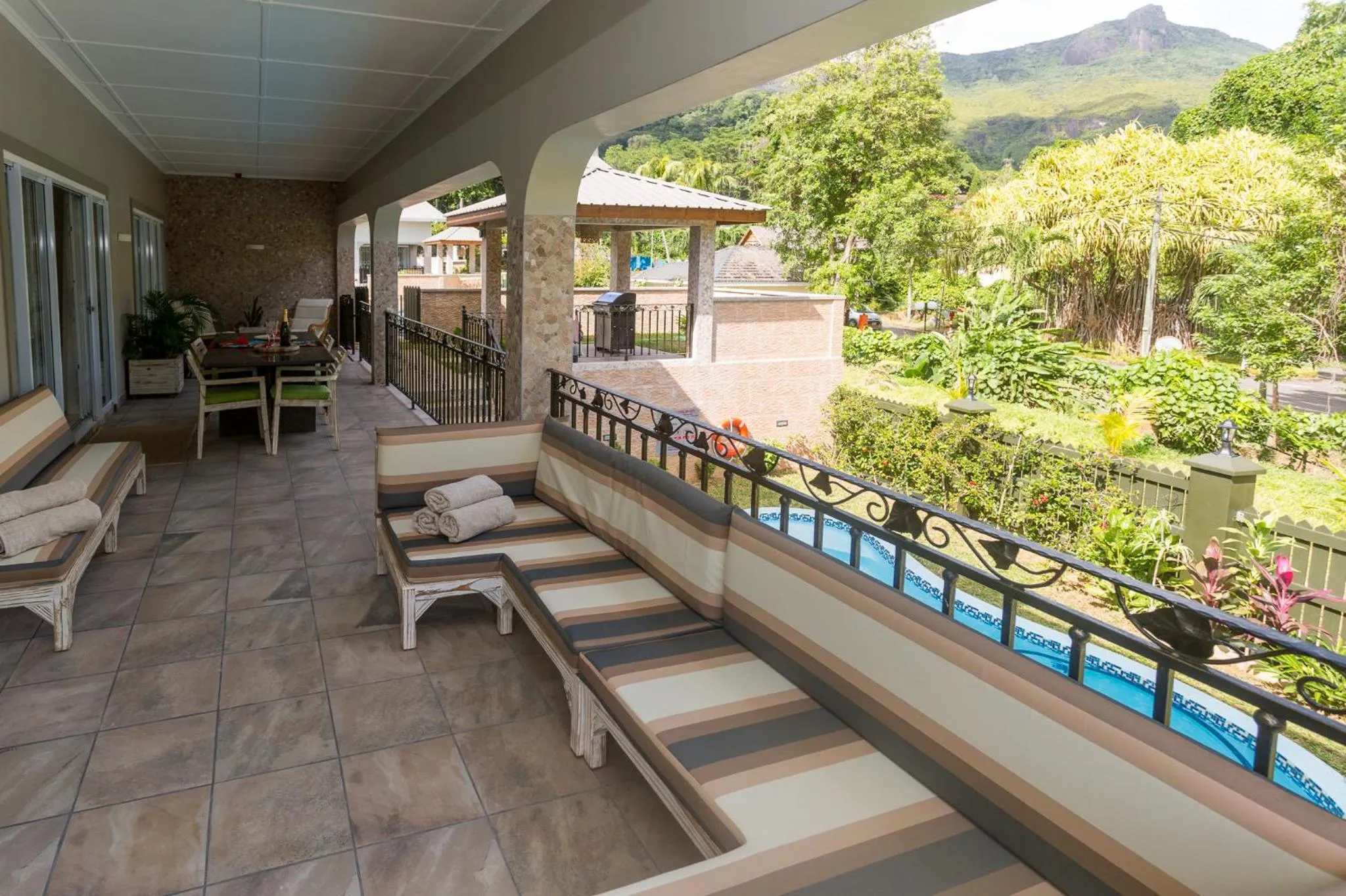View (from property/room) in Beau Vallon Villa Chalets