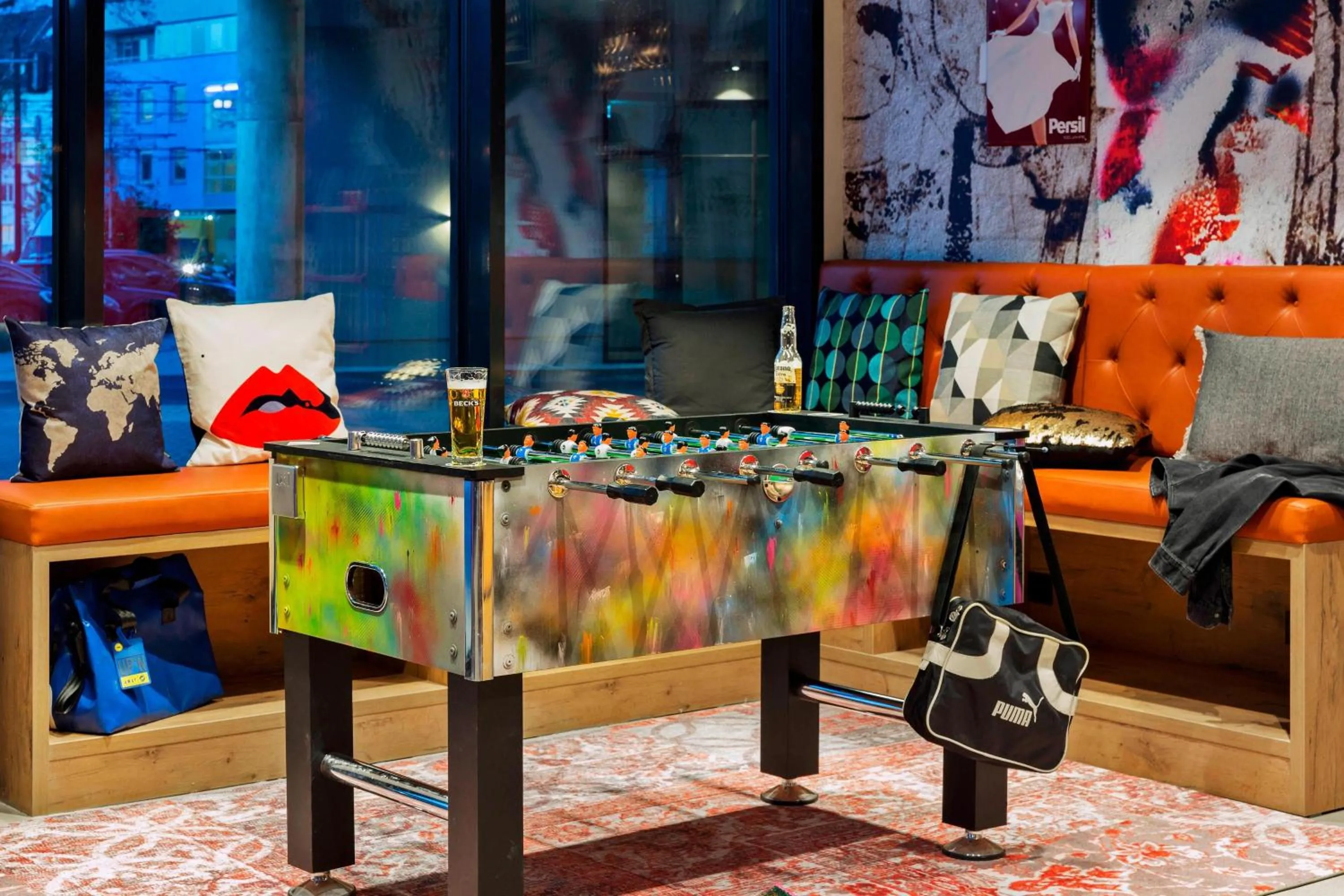 Lobby or reception in Moxy Duesseldorf South