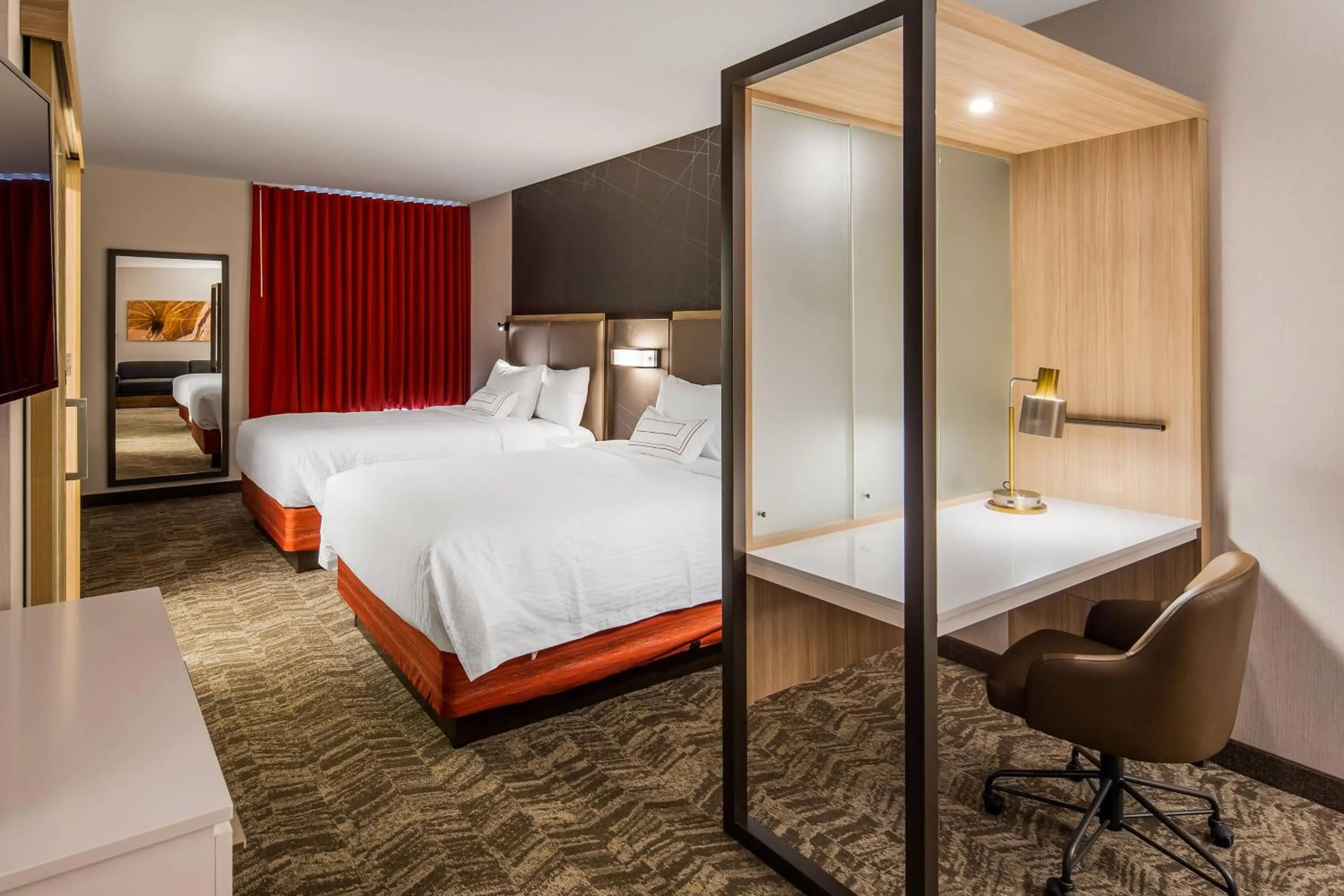 Bedroom, Bed in SpringHill Suites by Marriott Chambersburg