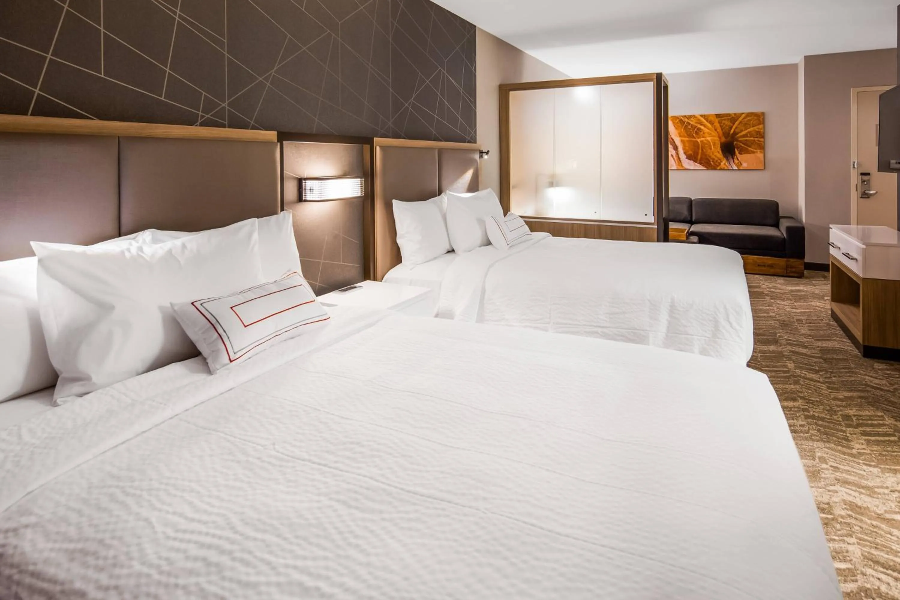 Bedroom, Bed in SpringHill Suites by Marriott Chambersburg