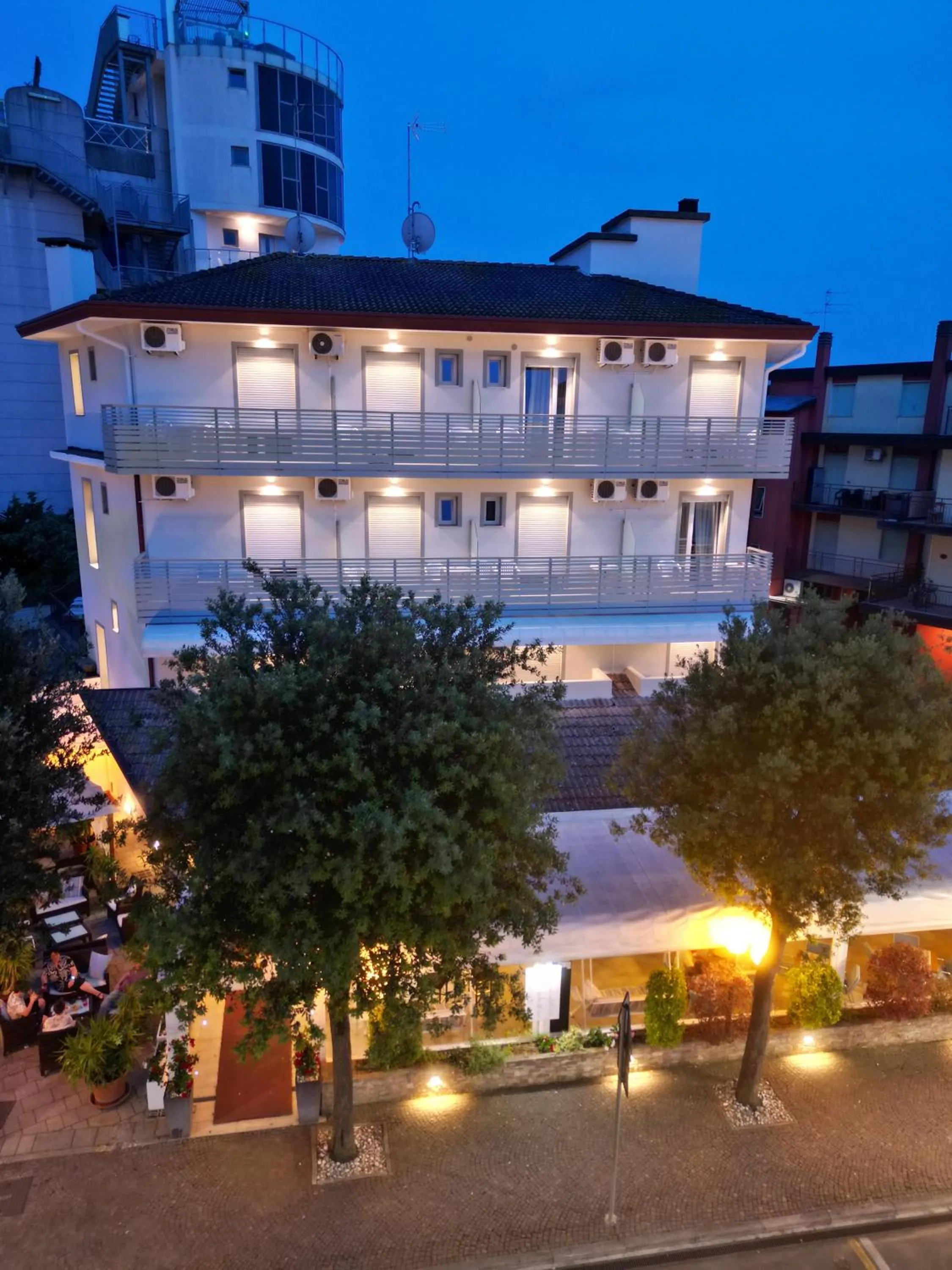 Property building in Hotel Berna