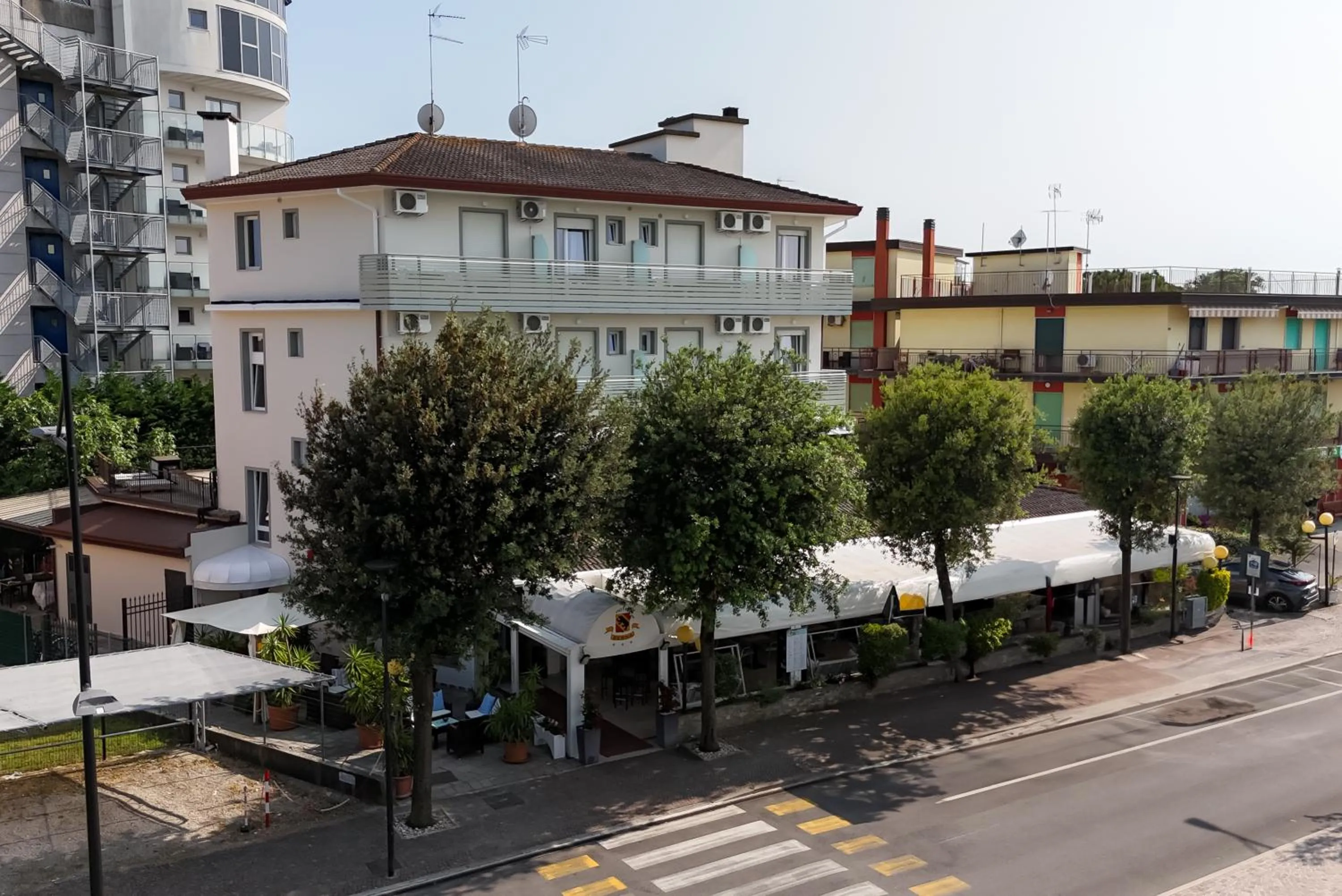 Property building in Hotel Berna