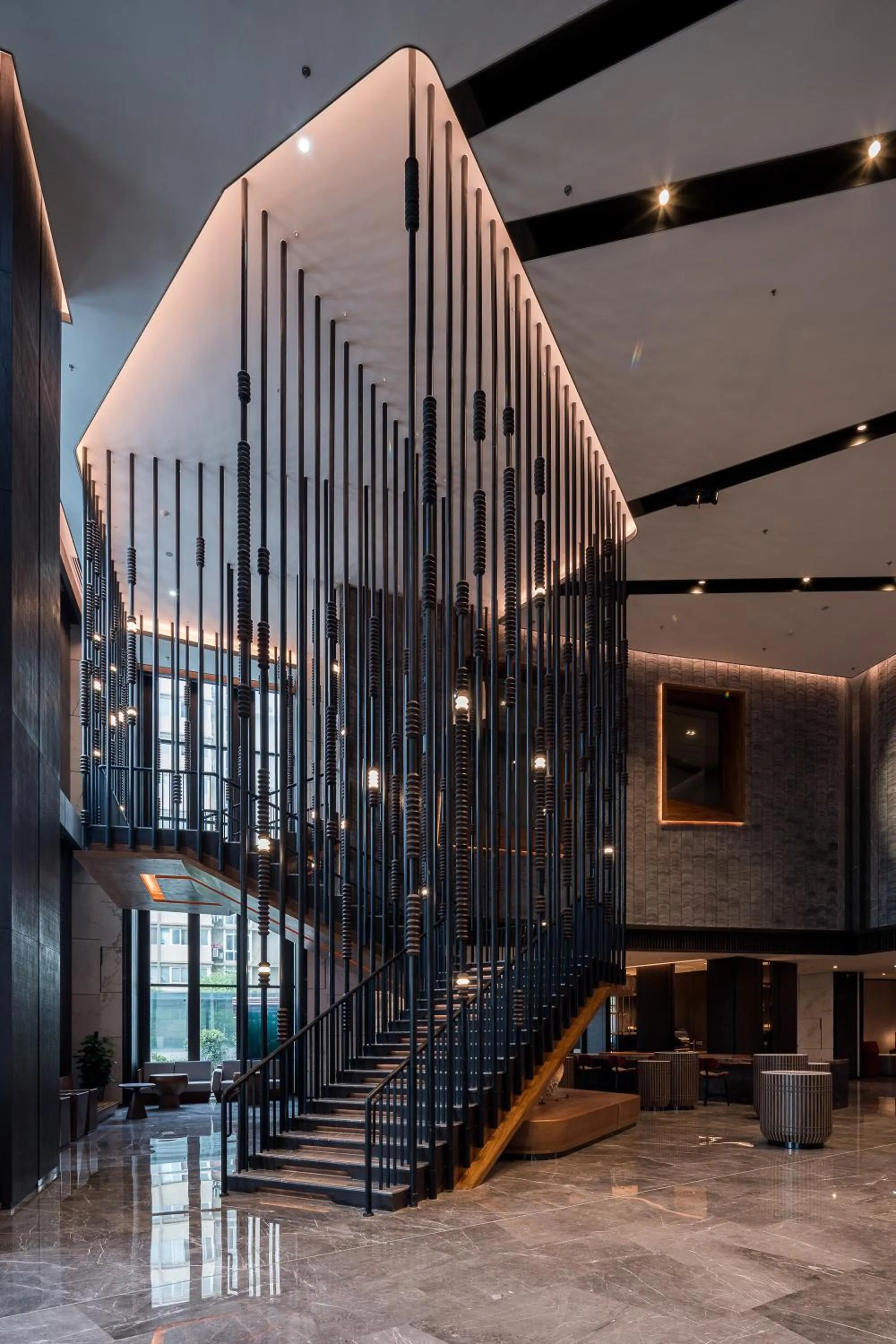 Lobby or reception in Renaissance Xi'an Hotel