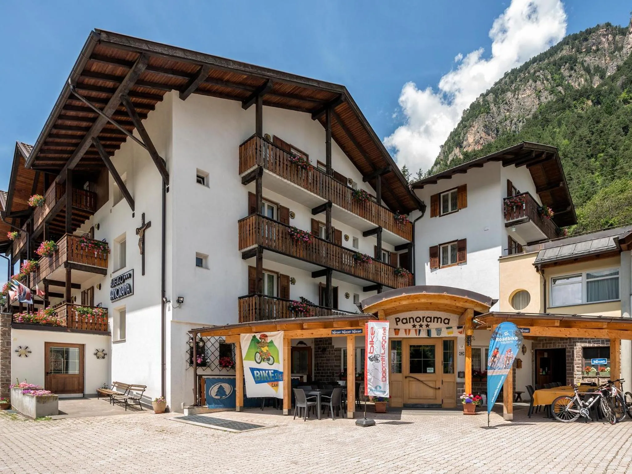 Property building in Albergo Panorama