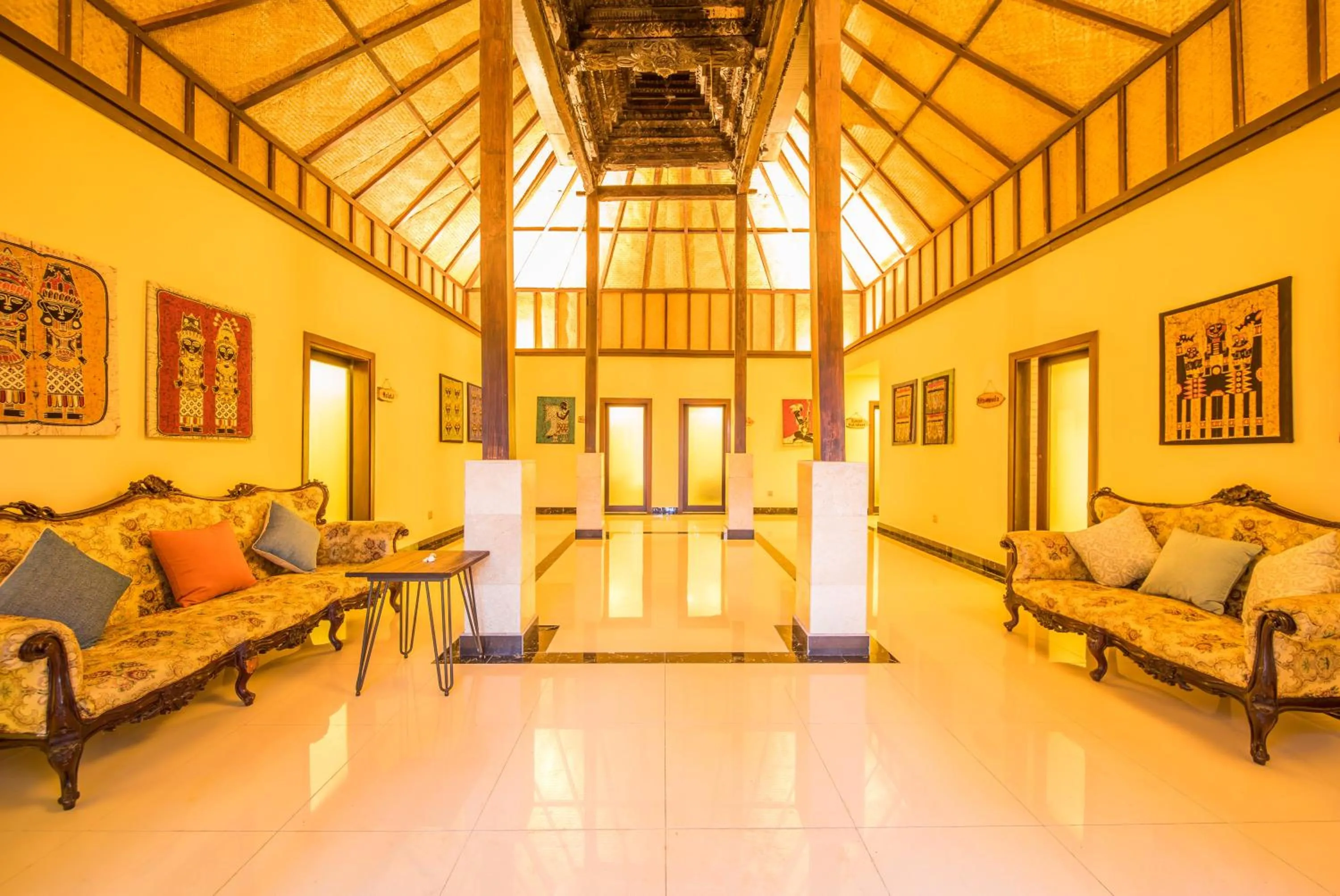 Seating area in NDC Resort & Spa