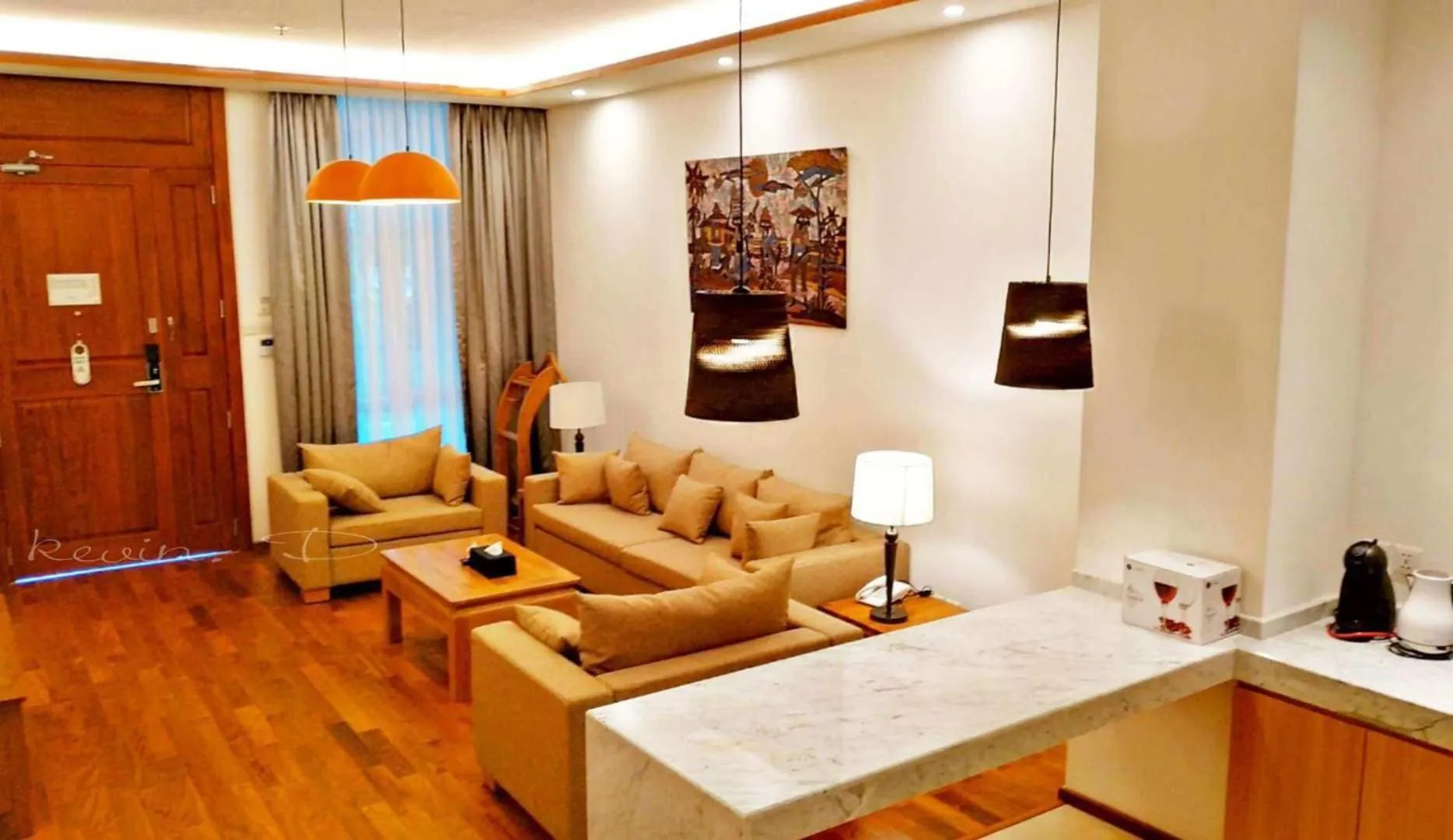 Living room in NDC Resort & Spa