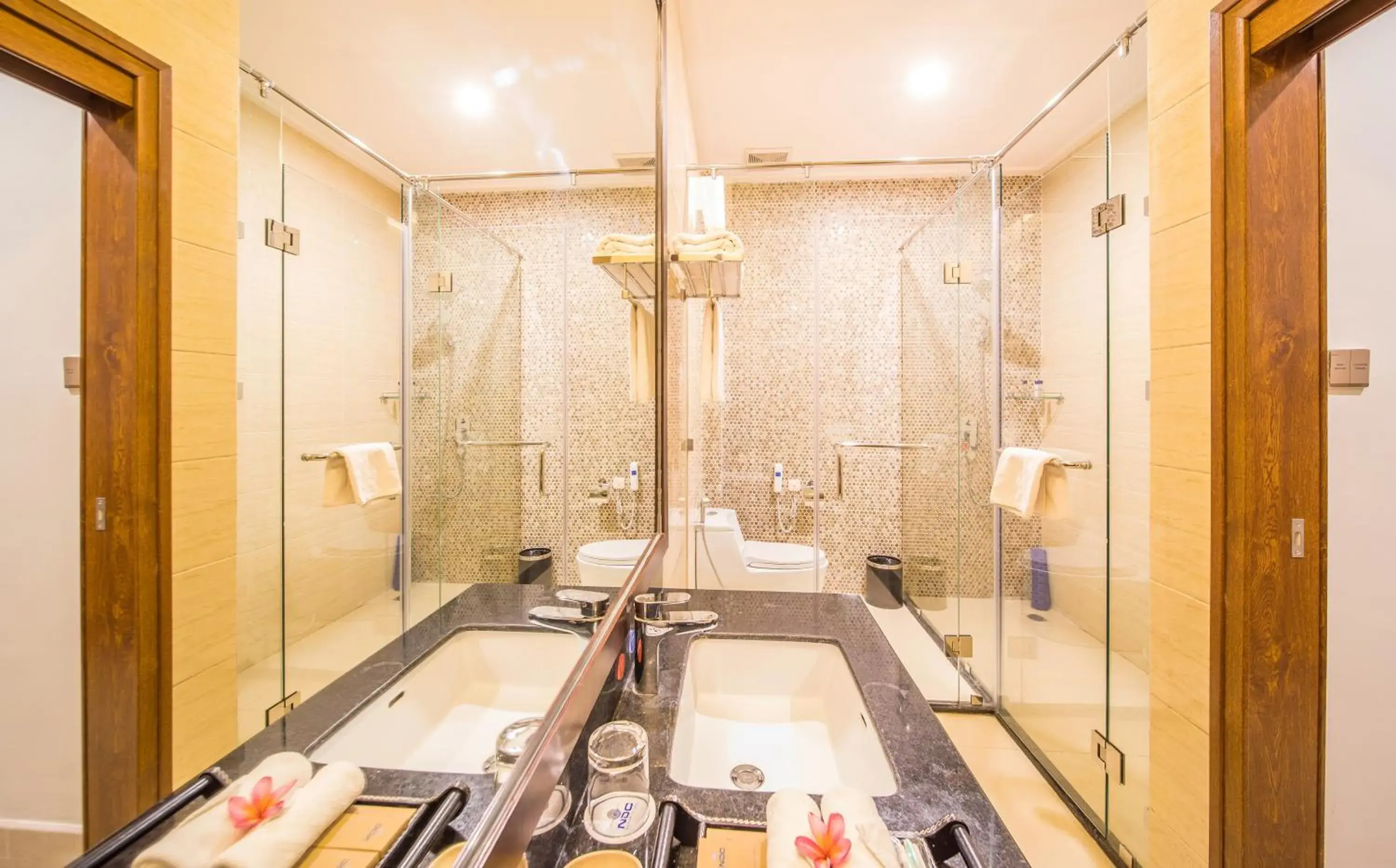 Bathroom in NDC Resort & Spa Bathroom in NDC Resort & Spa