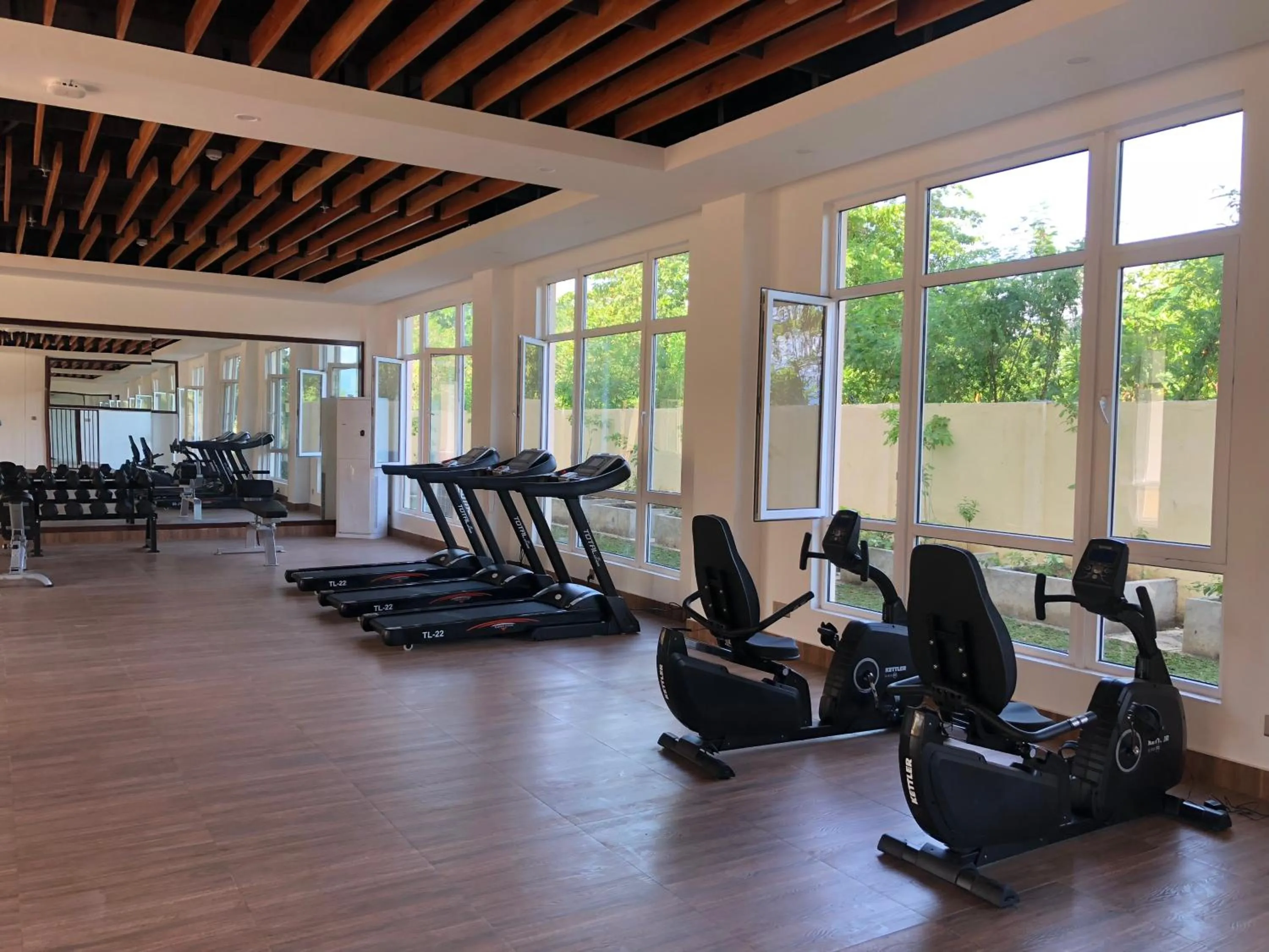 Fitness centre/facilities in NDC Resort & Spa
