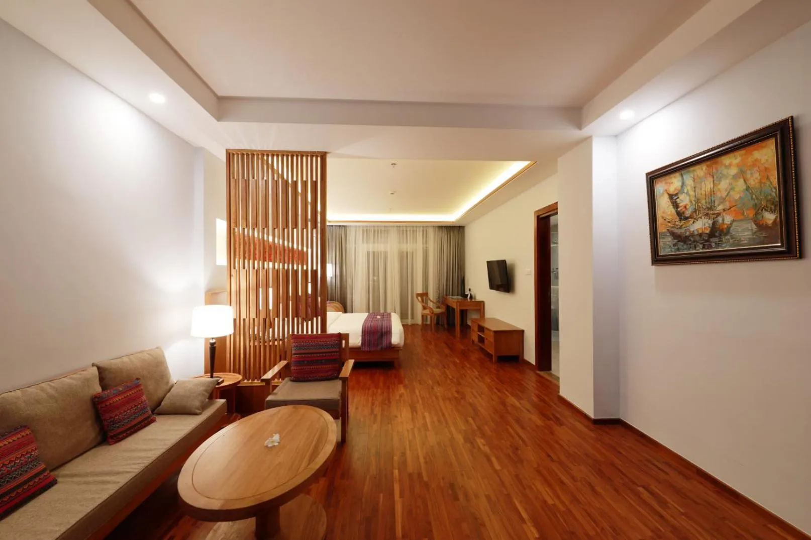 Seating area in NDC Resort & Spa