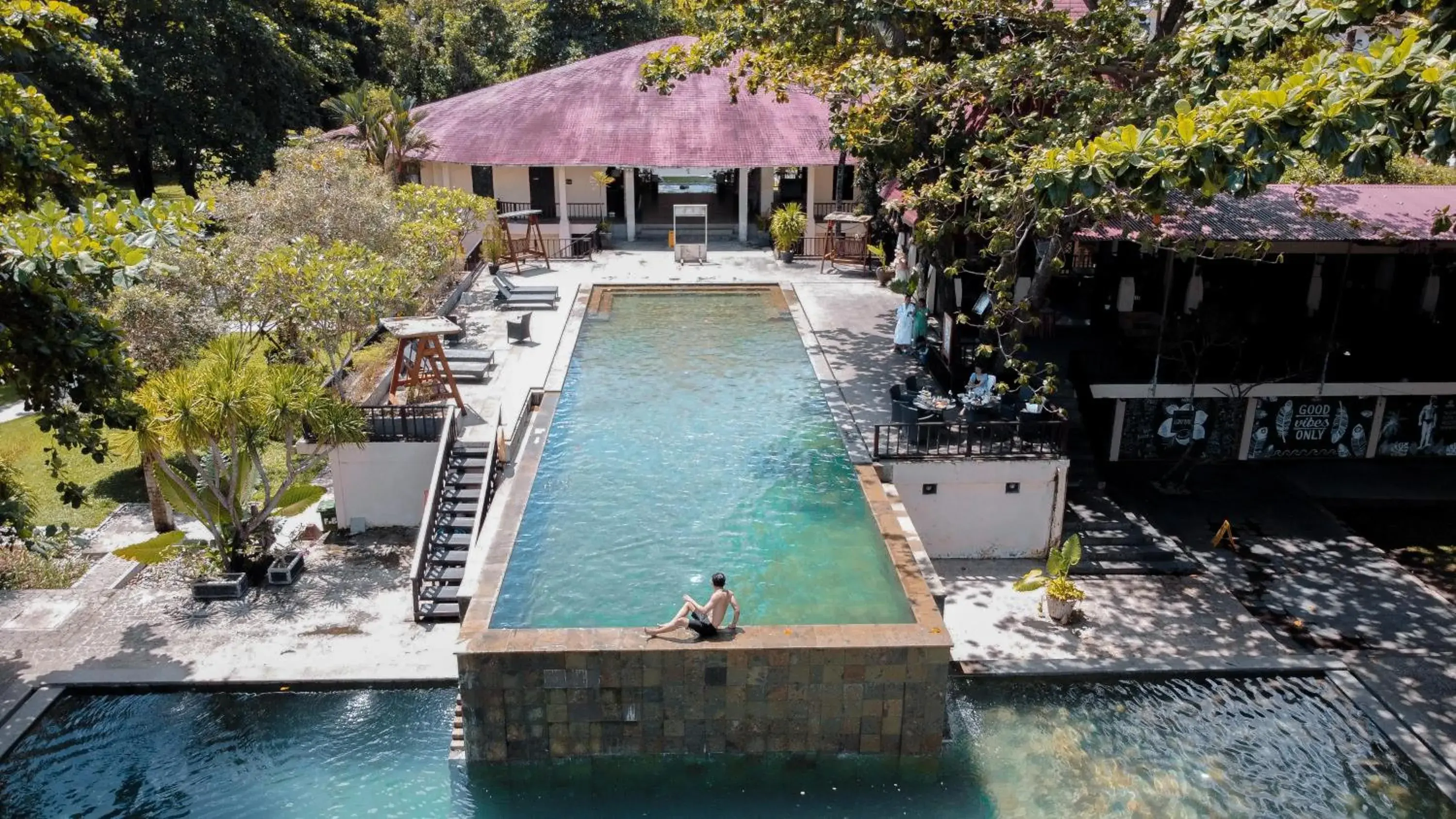 Pool view in NDC Resort & Spa Pool view in NDC Resort & Spa