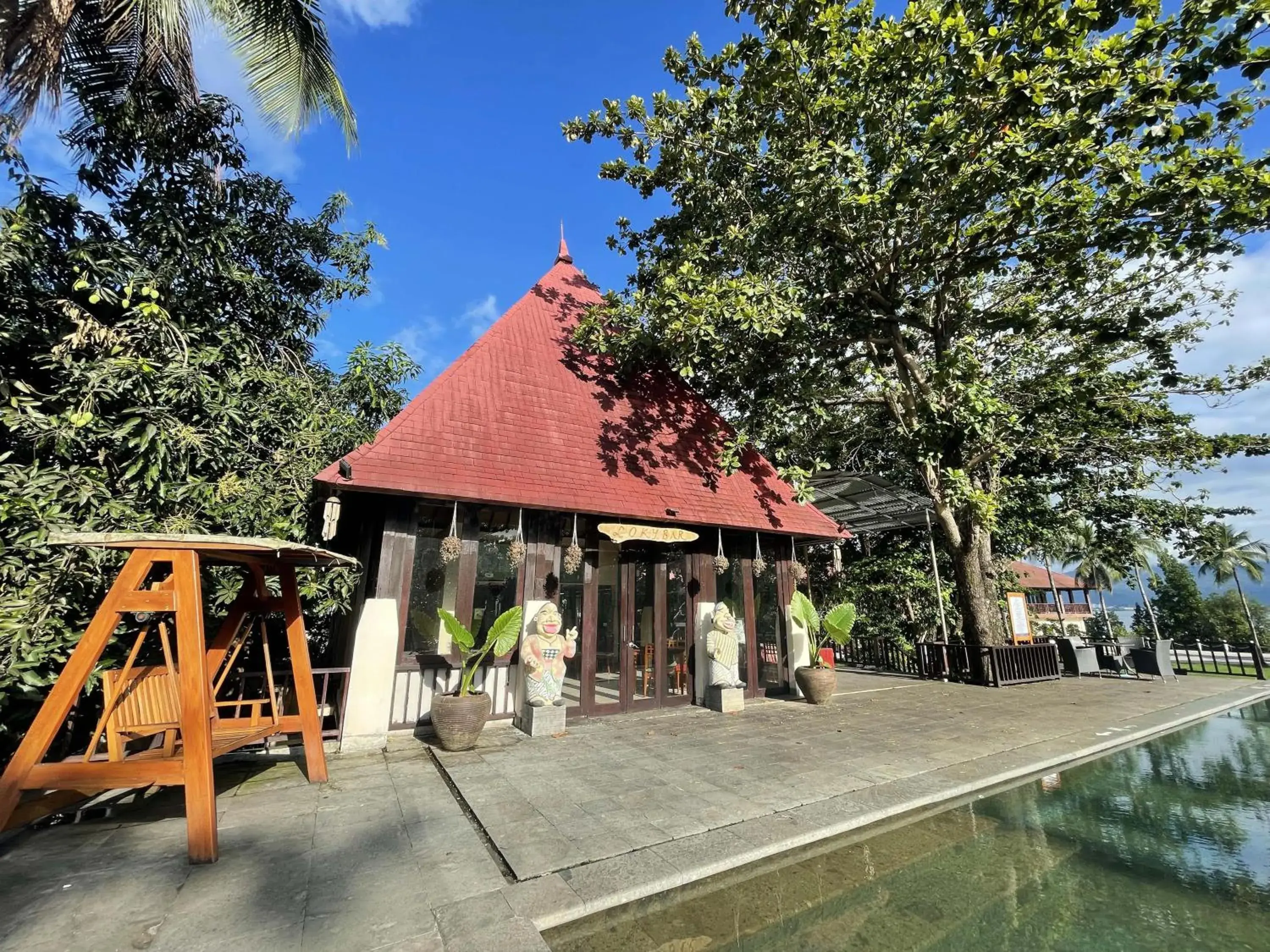 Pool view in NDC Resort & Spa Pool view in NDC Resort & Spa