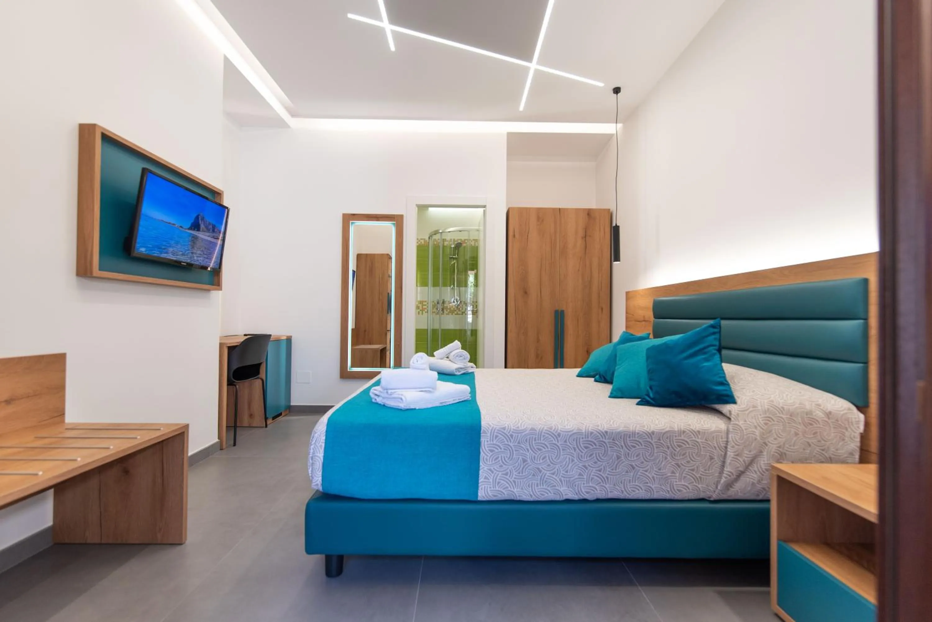 TV and multimedia, Bed in Affittacamere Aloe