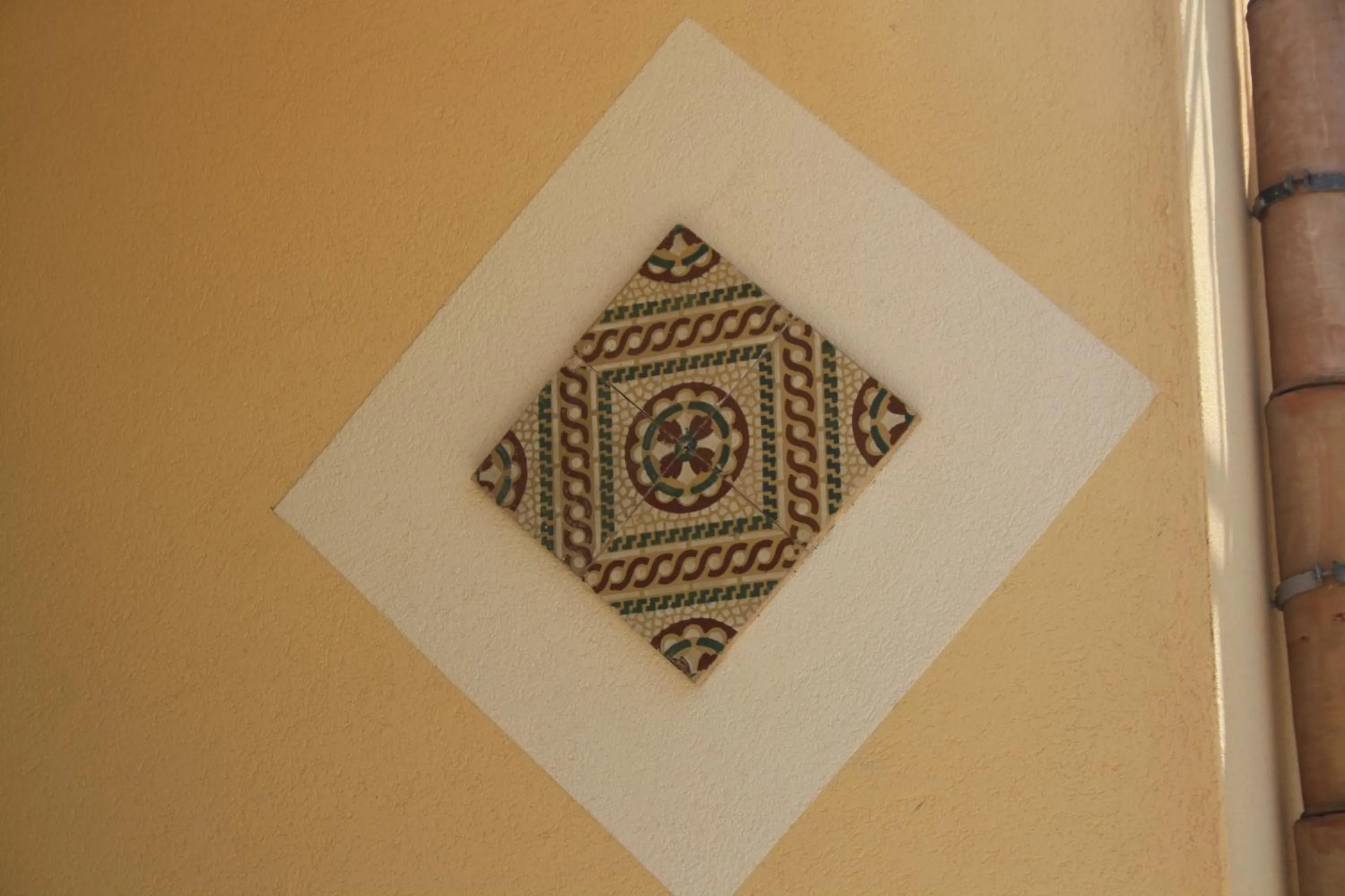 Decorative detail in Affittacamere Aloe