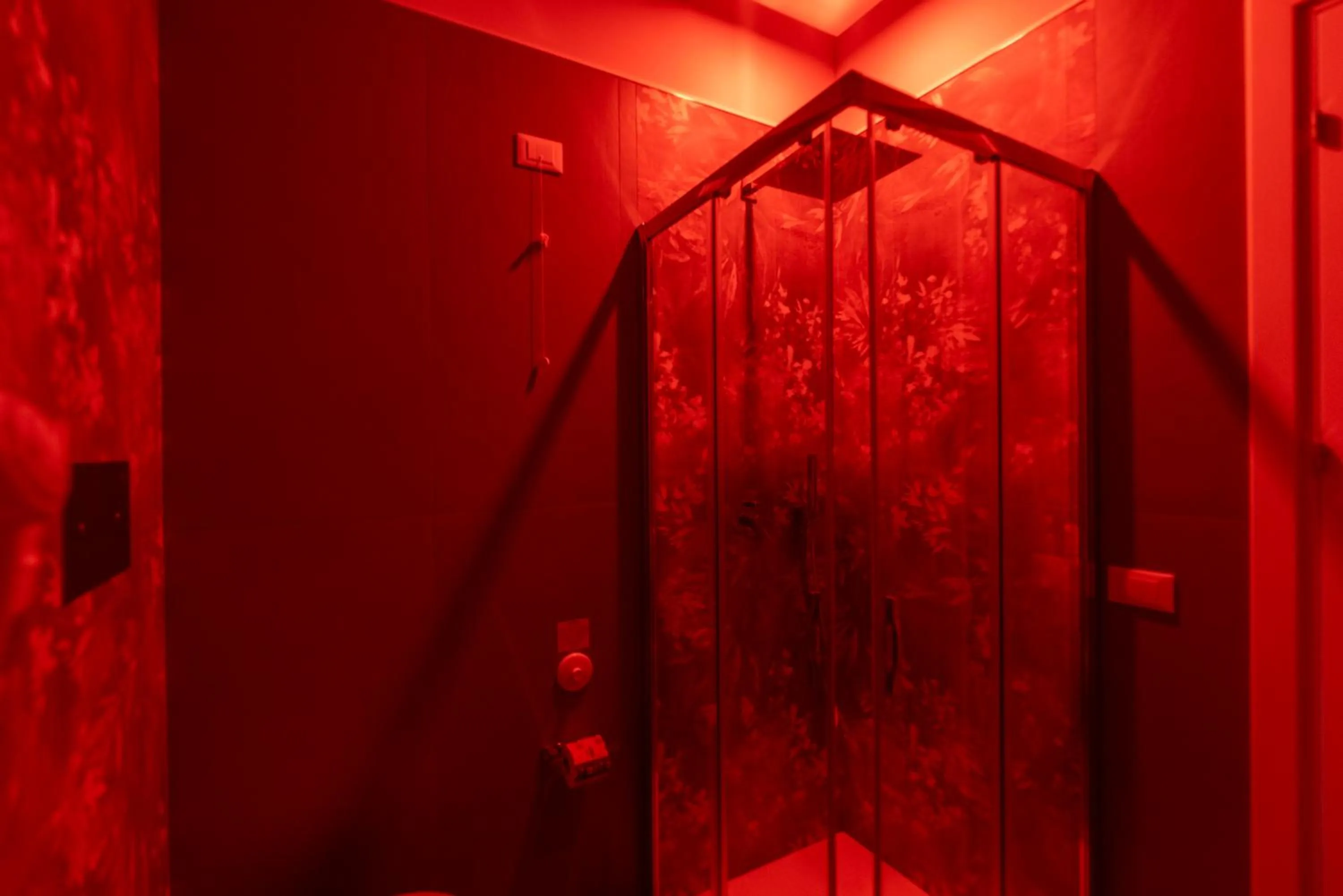 Shower in Affittacamere Aloe