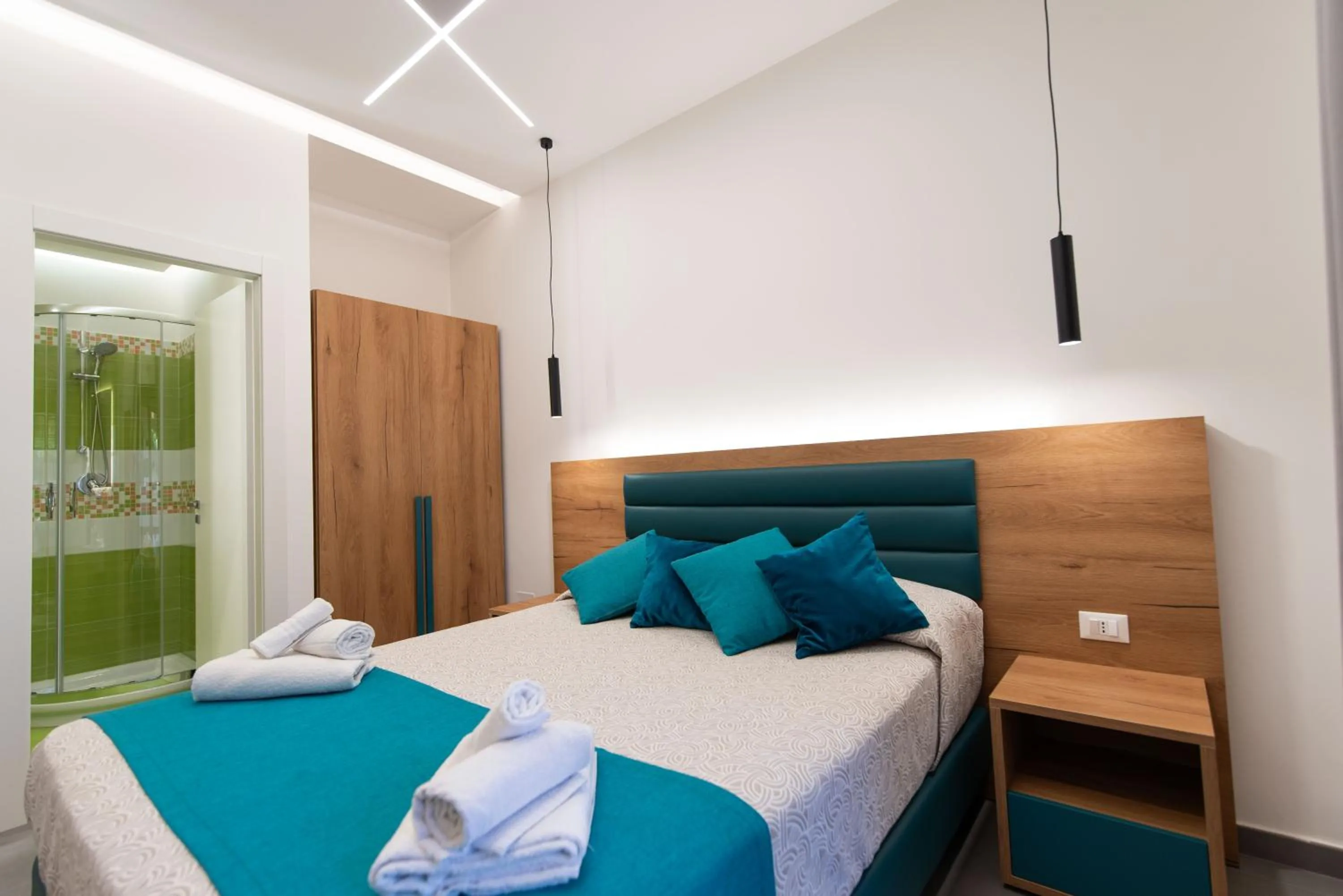 Bed in Affittacamere Aloe