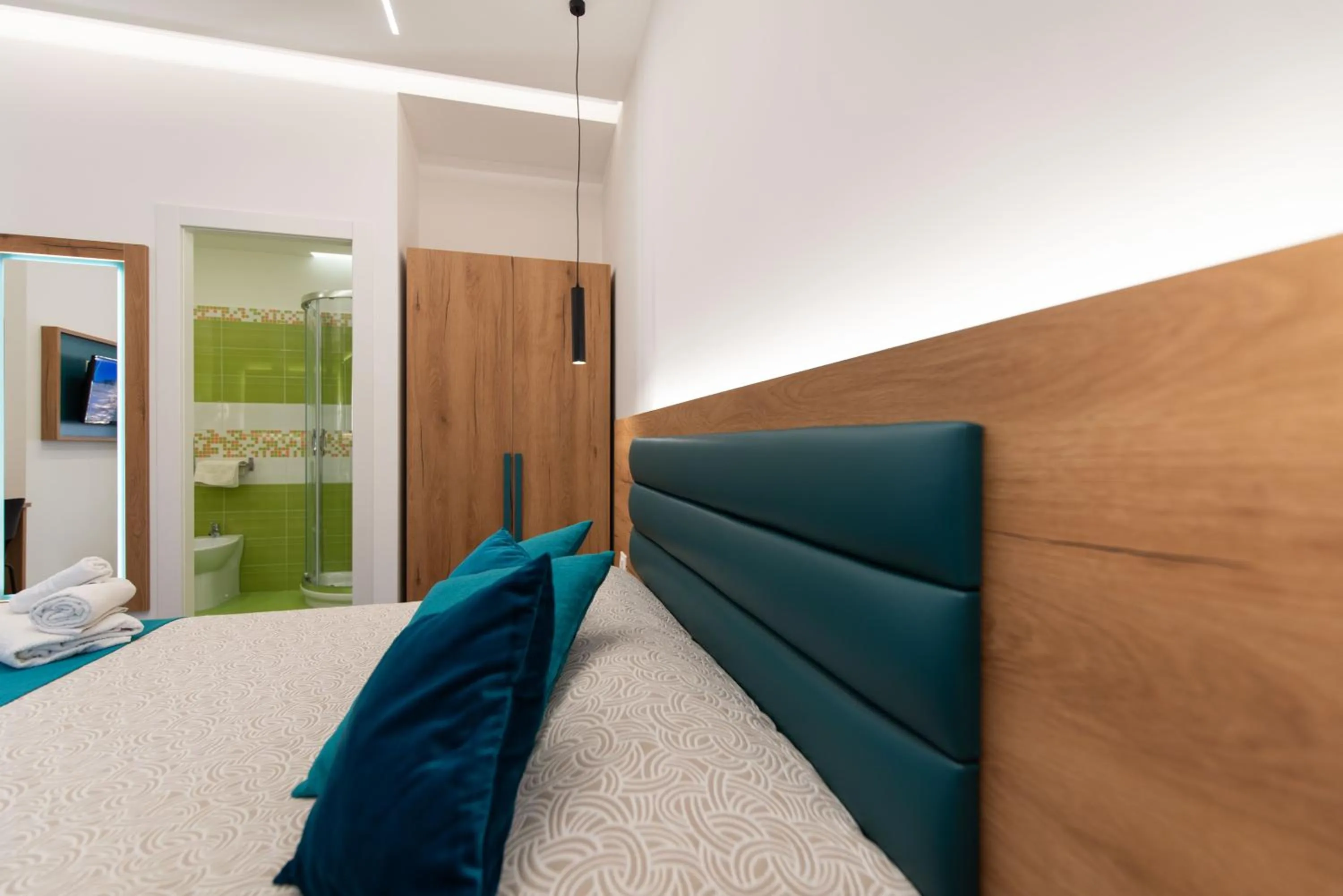 Photo of the whole room, Bed in Affittacamere Aloe