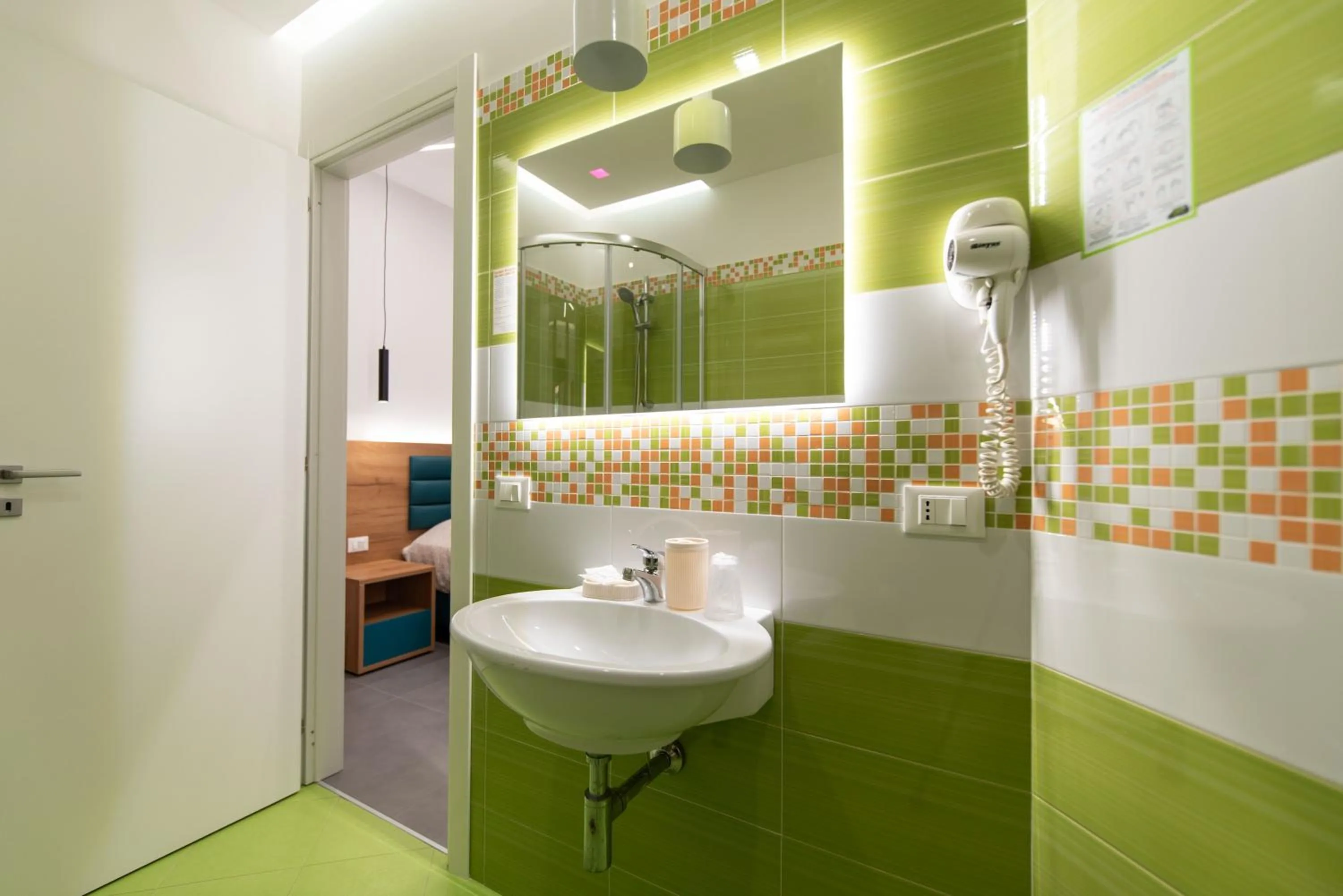 Bathroom in Affittacamere Aloe