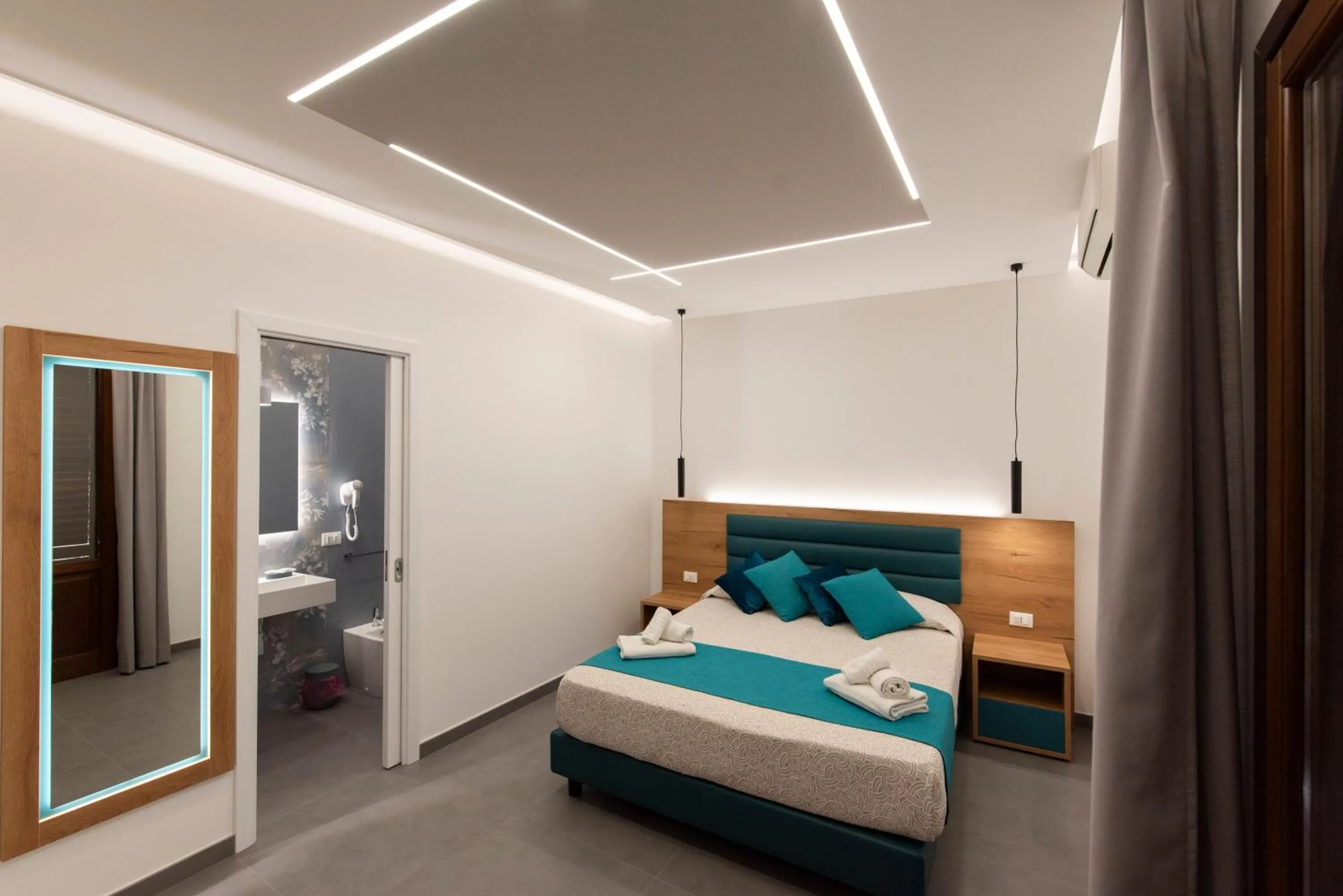 Bedroom, Bed in Affittacamere Aloe