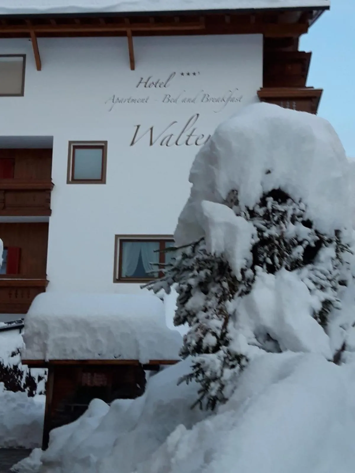 Natural landscape in Hotel Garni Walter