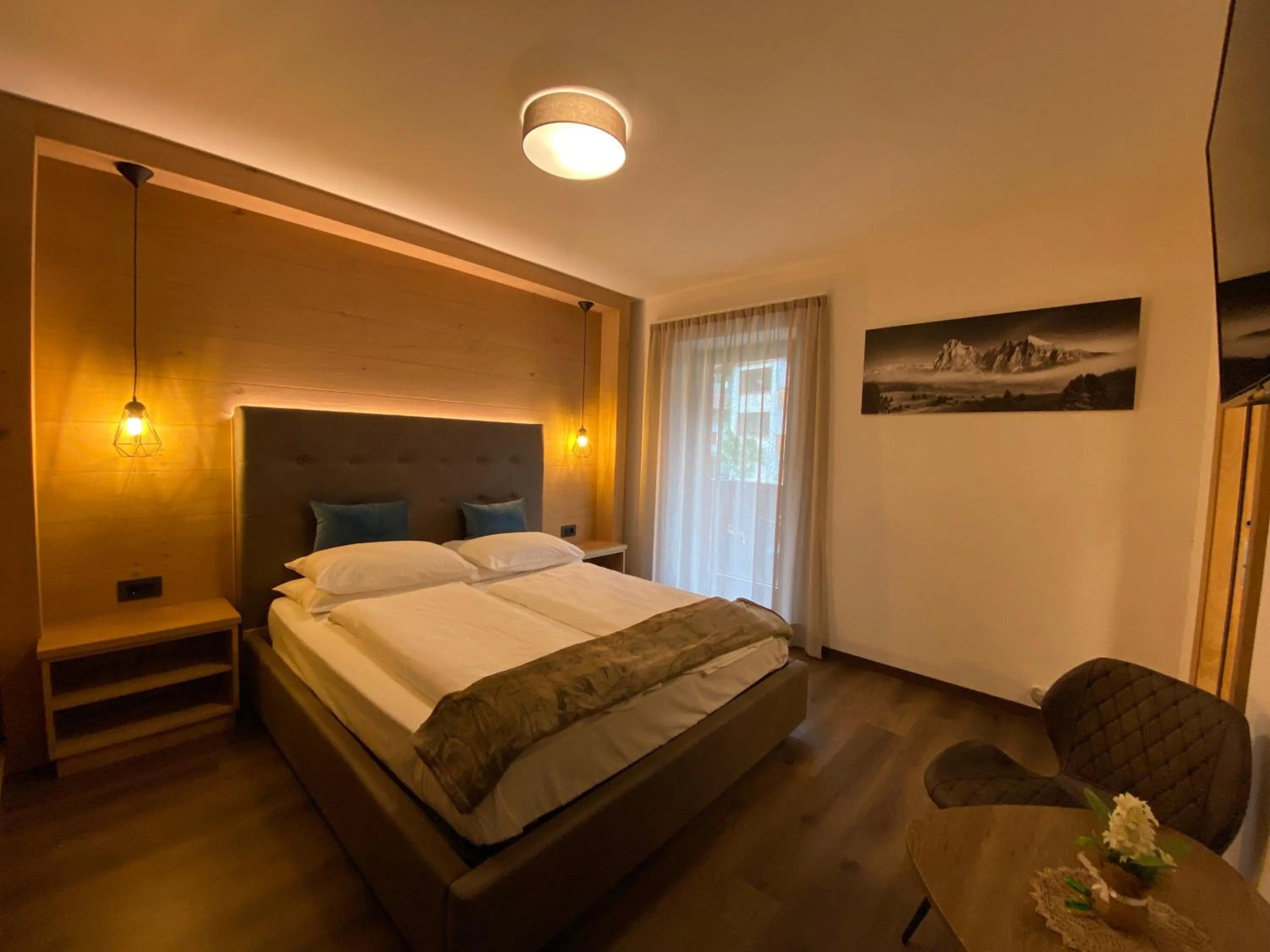 Bedroom, Bed in Hotel Garni Walter