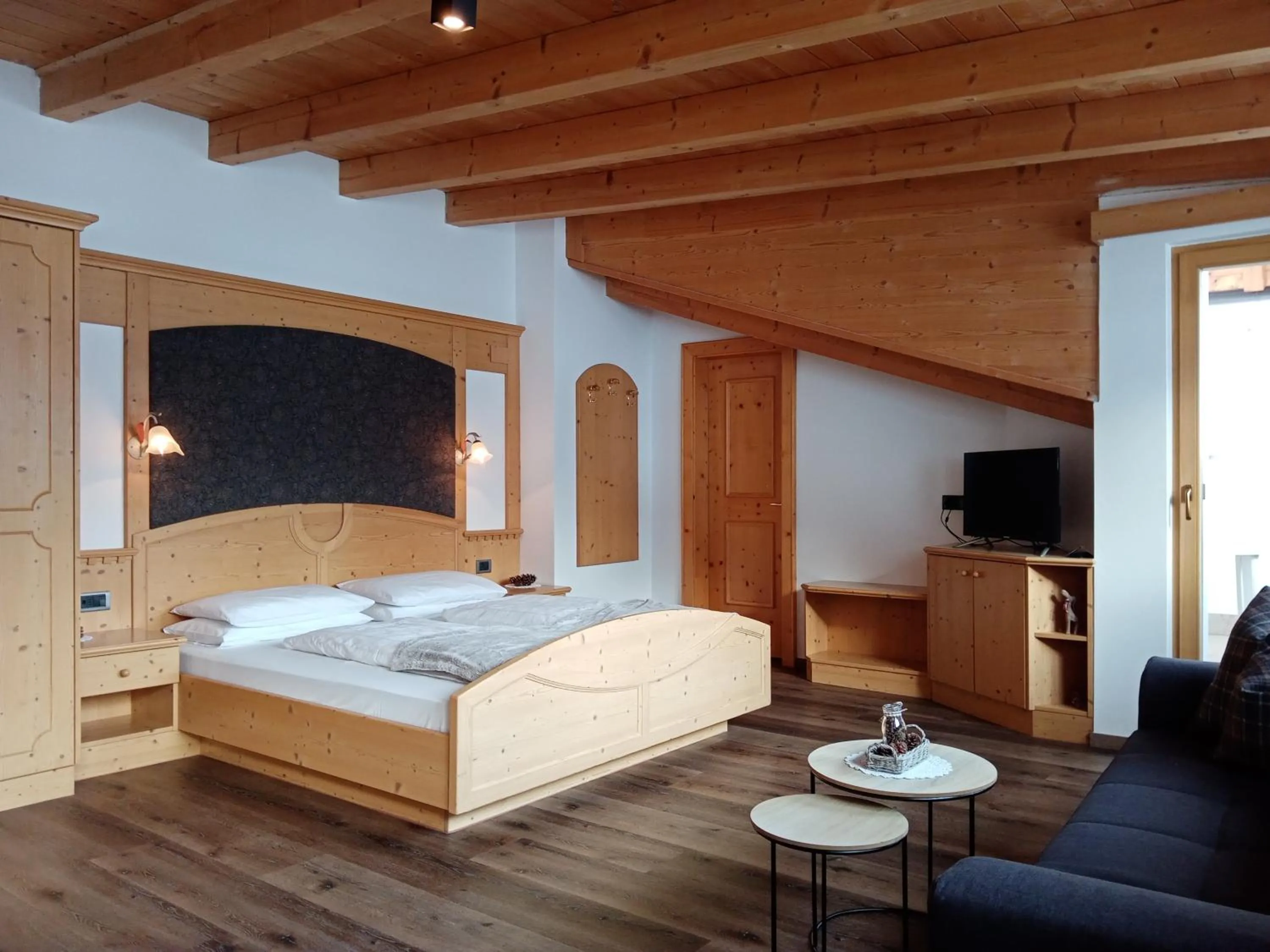 Bedroom, Bed in Hotel Garni Walter
