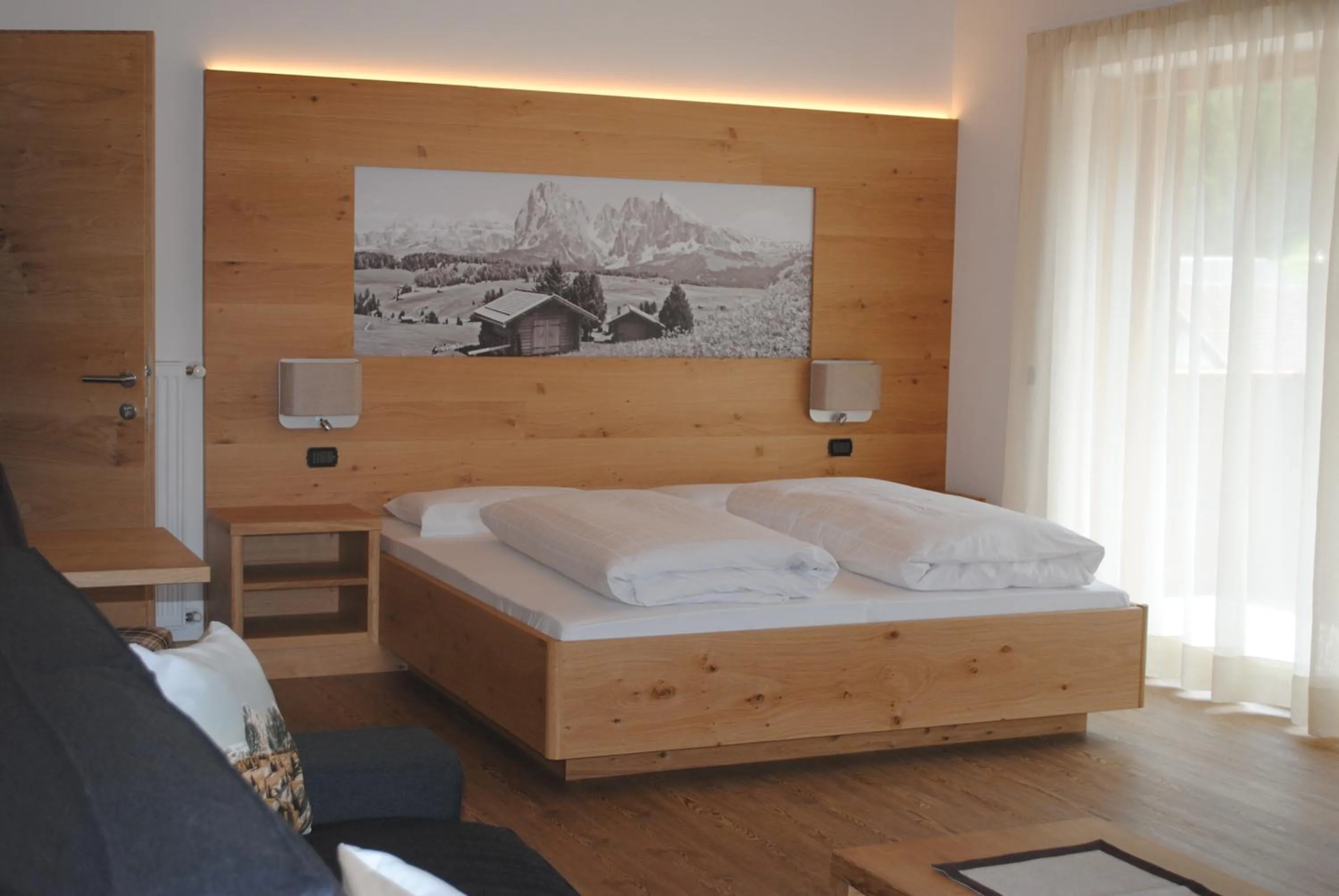 Bed in Hotel Garni Walter