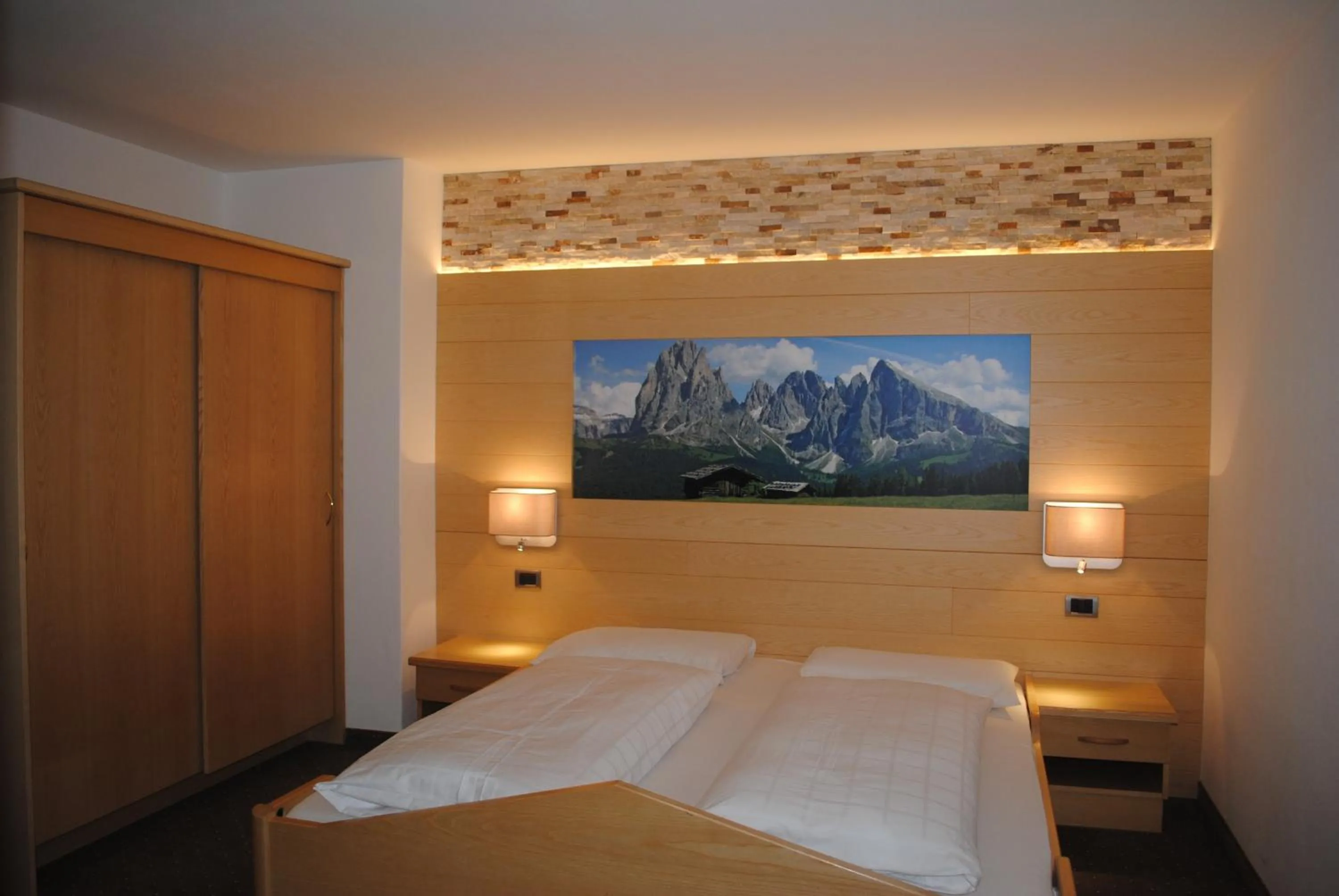 Bed in Hotel Garni Walter