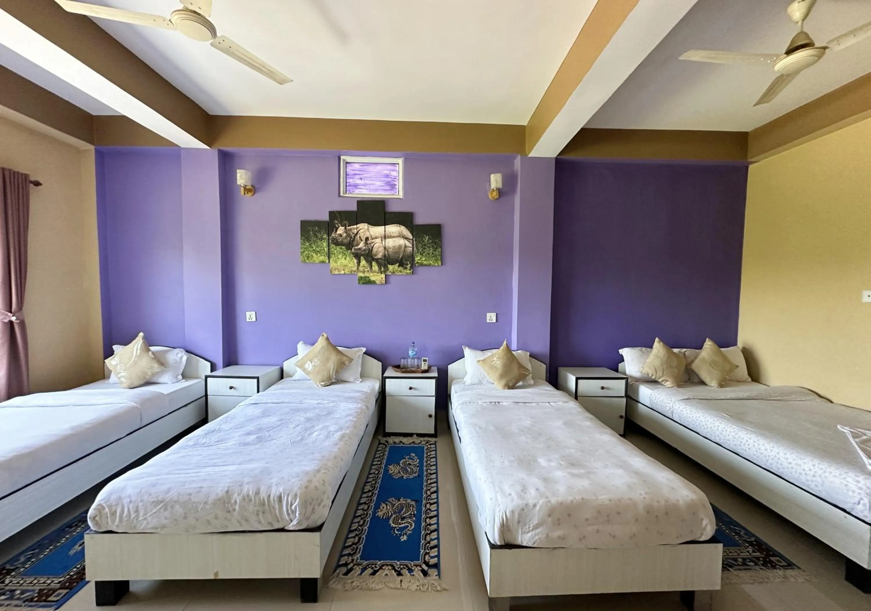 Family Room with Mountain View - single occupancy in Hotel Rhinoceros-Homestay