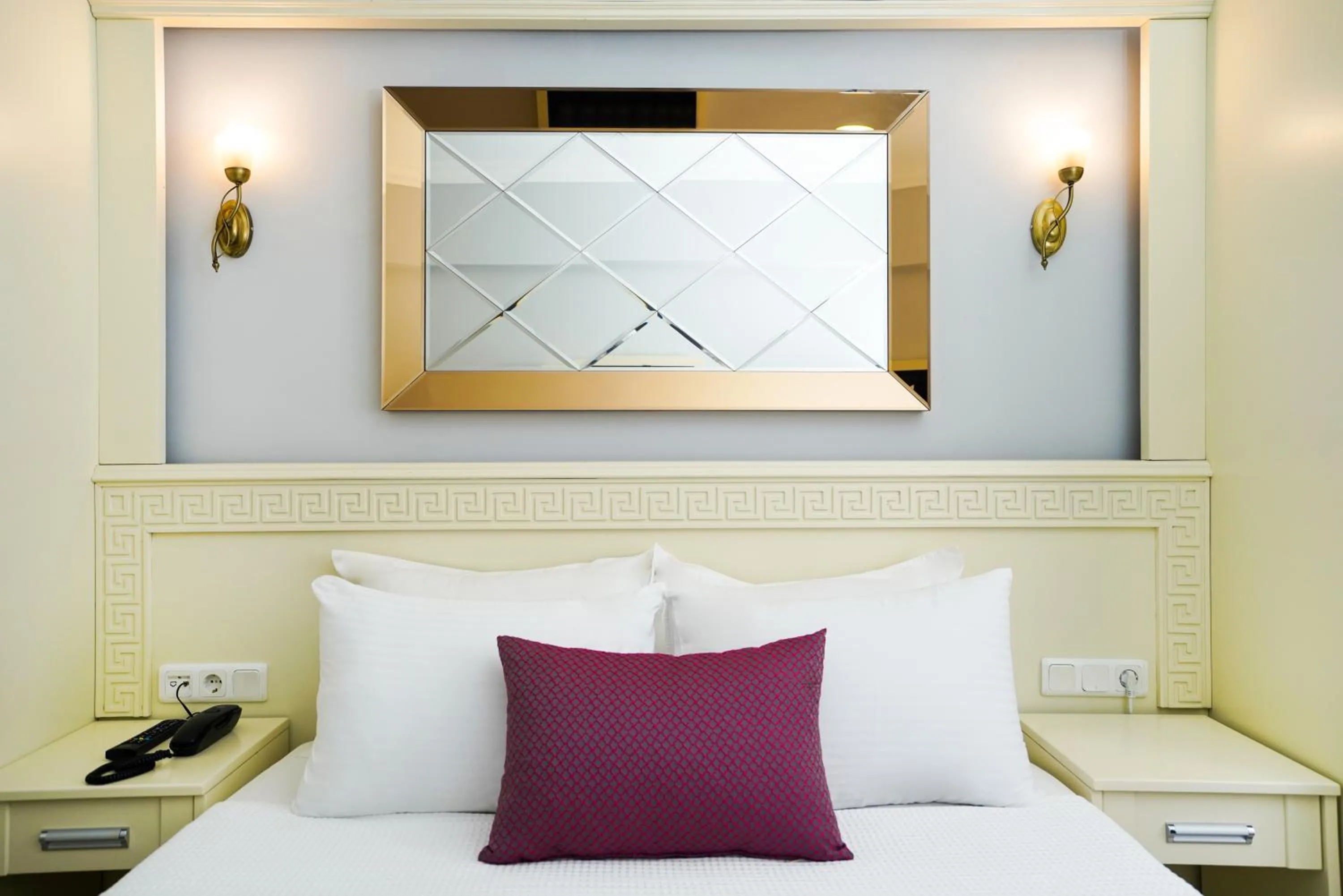 Bed in Seren Sari Hotel