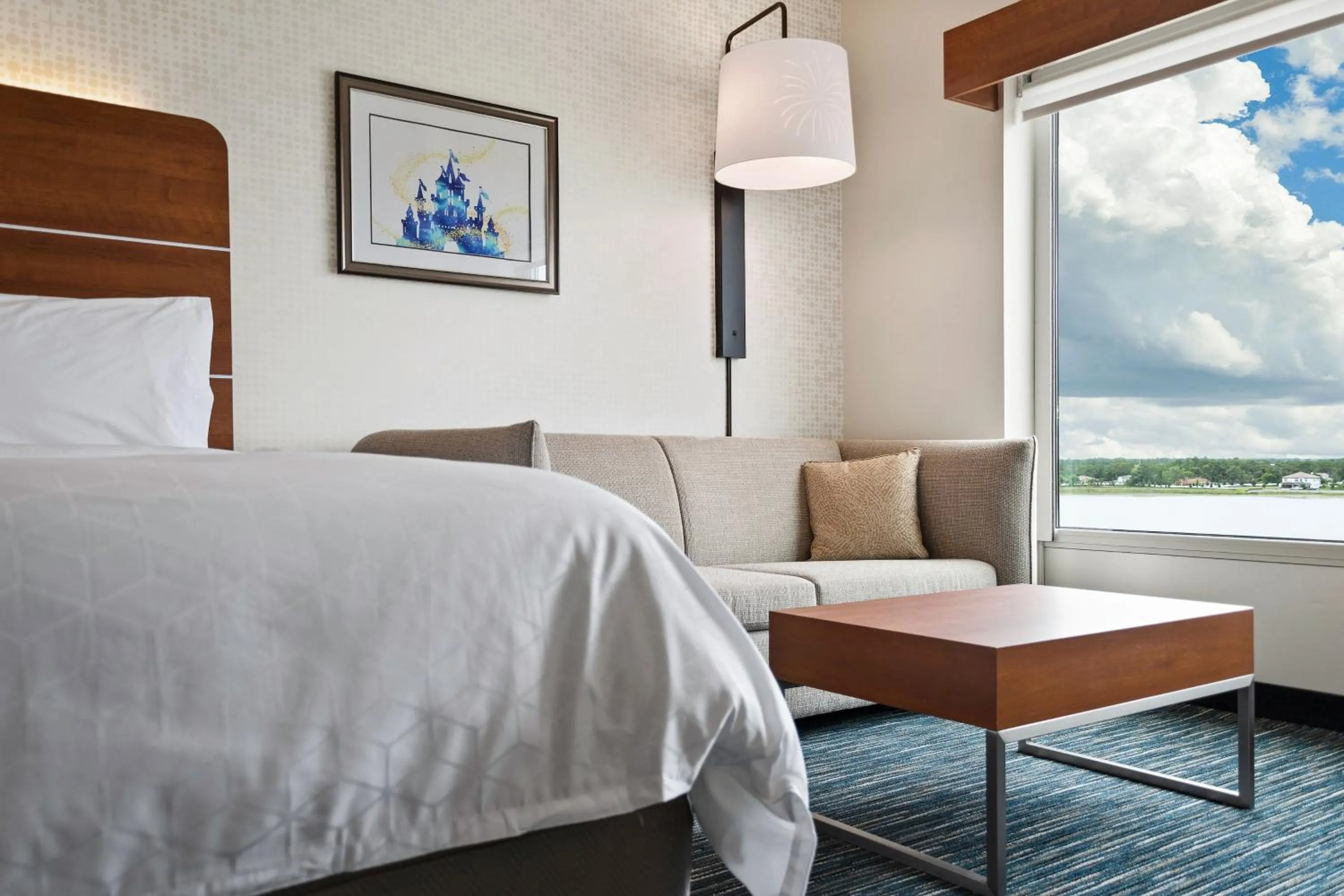 Photo of the whole room, Bed in Holiday Inn Express & Suites Orlando- Lake Buena Vista by IHG