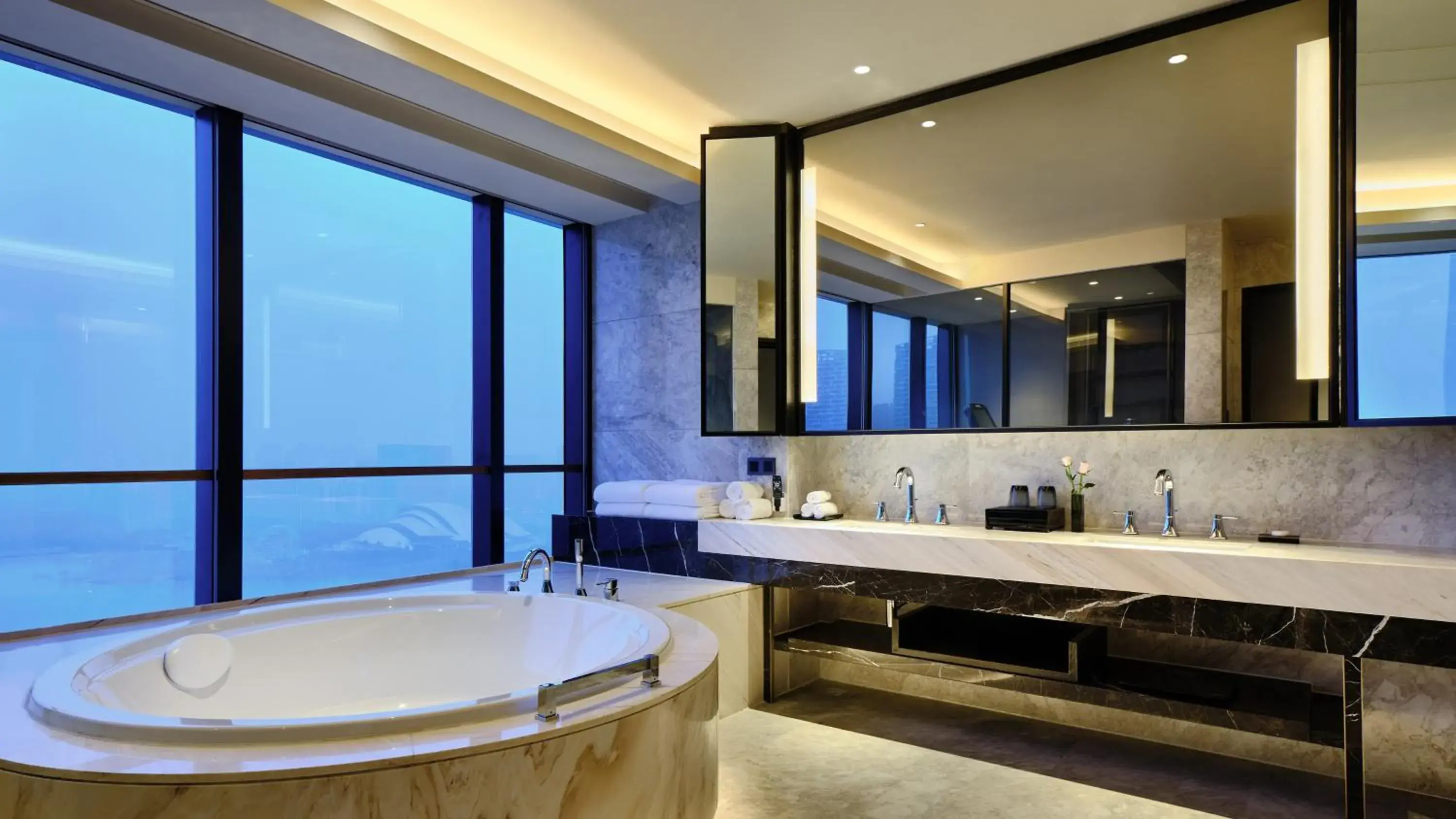 Bathroom in InterContinental Hefei by IHG Bathroom in InterContinental Hefei by IHG