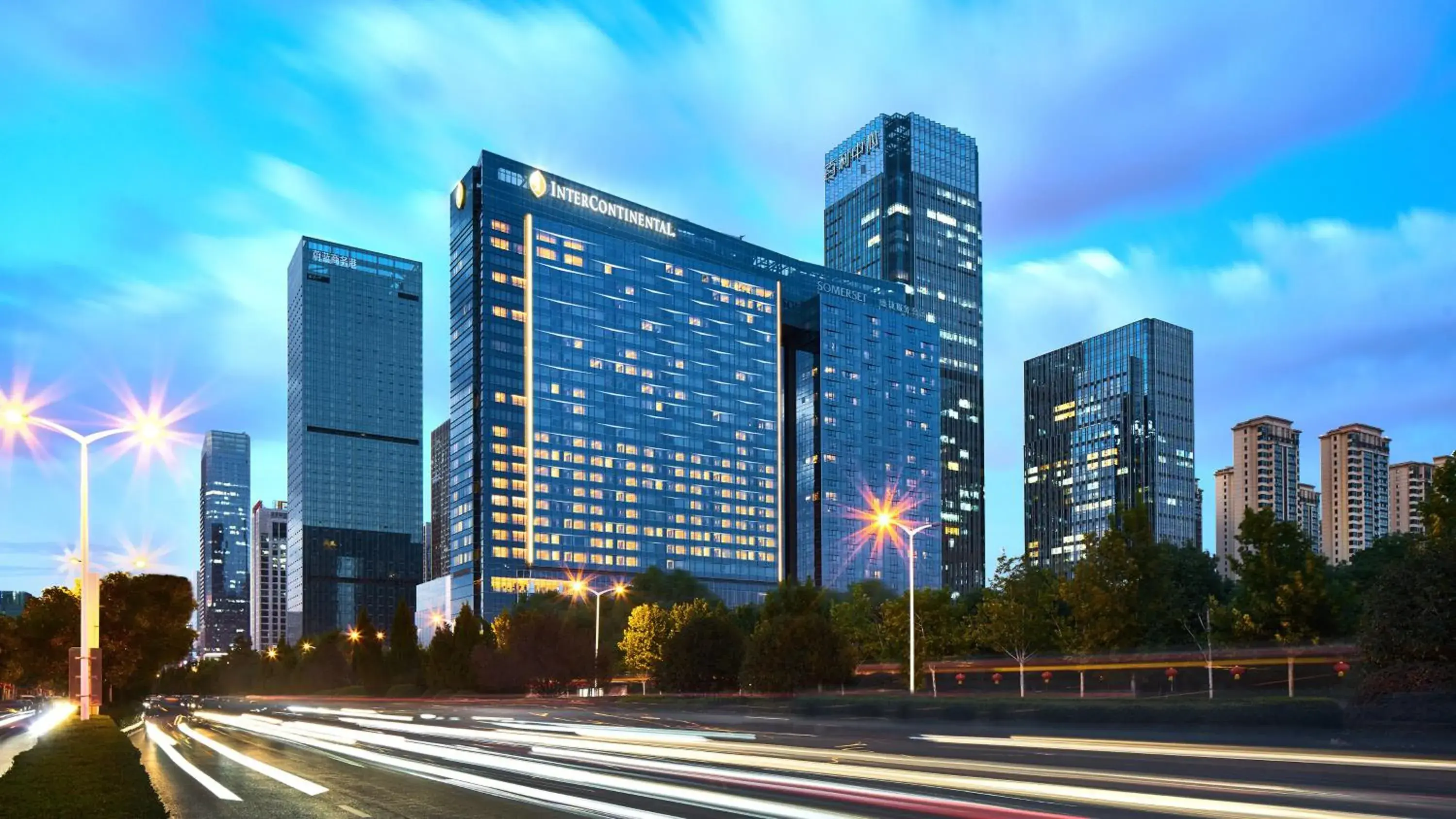 Property building in InterContinental Hefei by IHG Property building in InterContinental Hefei by IHG