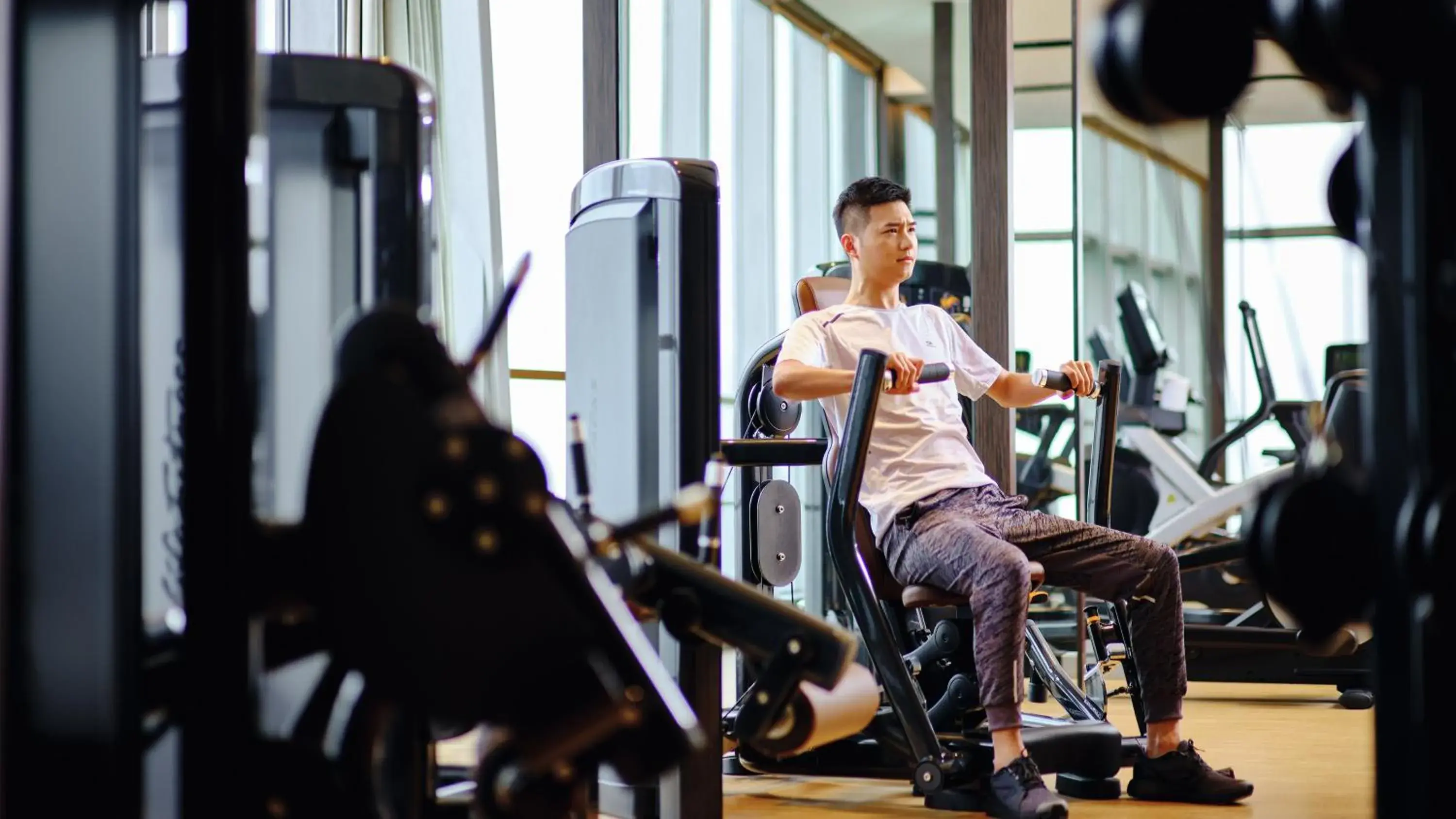 Fitness centre/facilities in InterContinental Hefei by IHG Fitness centre/facilities in InterContinental Hefei by IHG