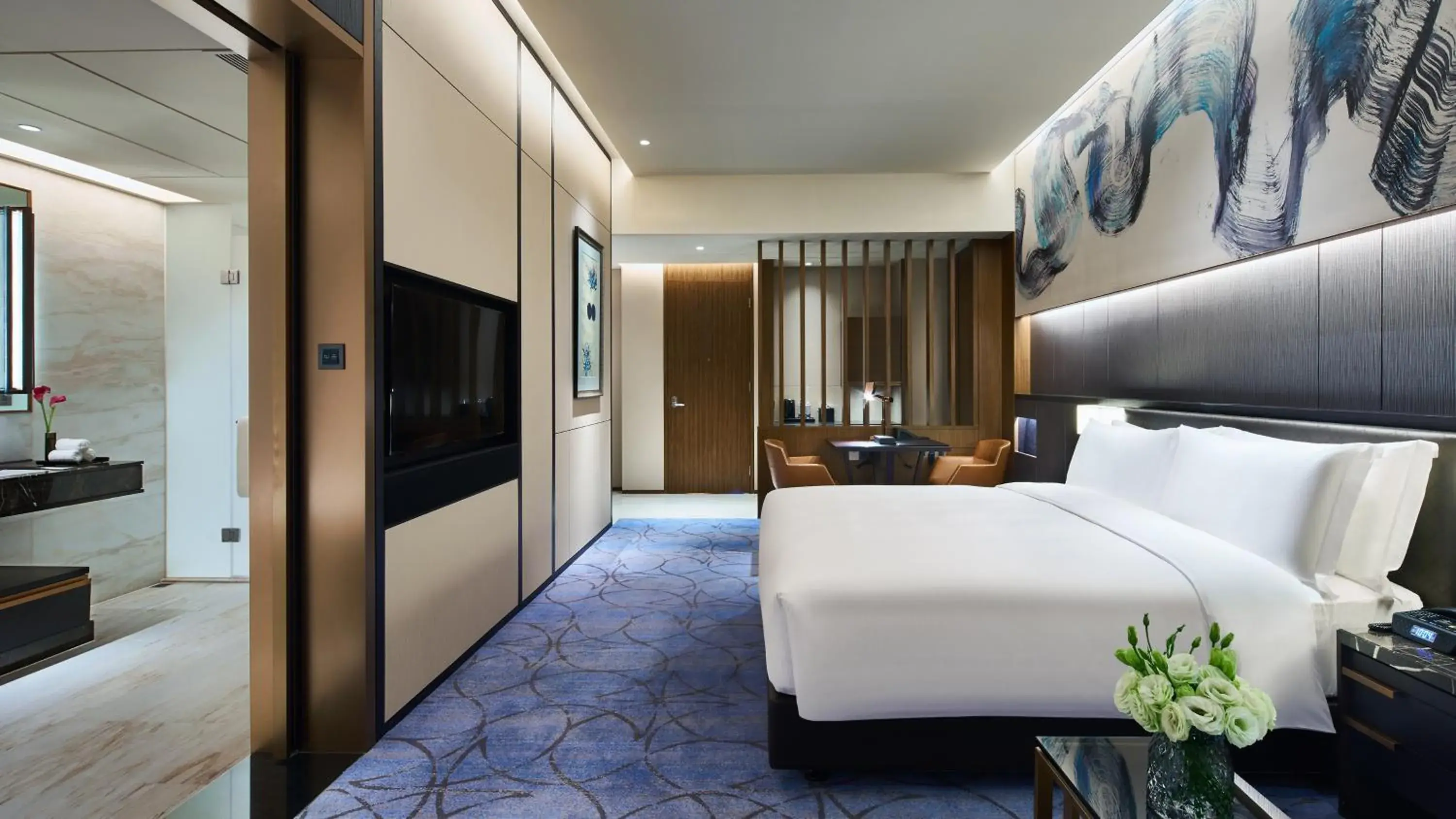 Bedroom, Bed in InterContinental Hefei by IHG Bedroom, Bed in InterContinental Hefei by IHG