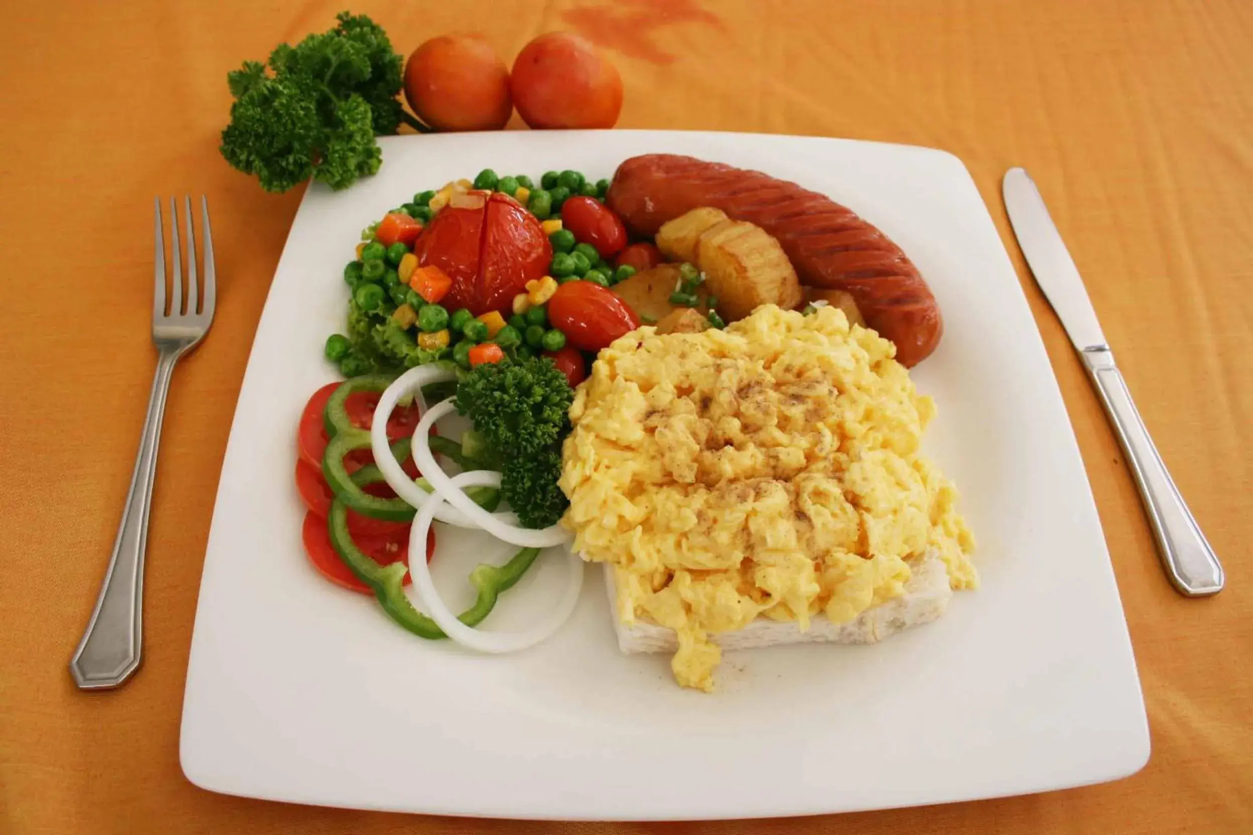 American breakfast in LK Emerald Beach - SHA Extra Plus American breakfast in LK Emerald Beach - SHA Extra Plus
