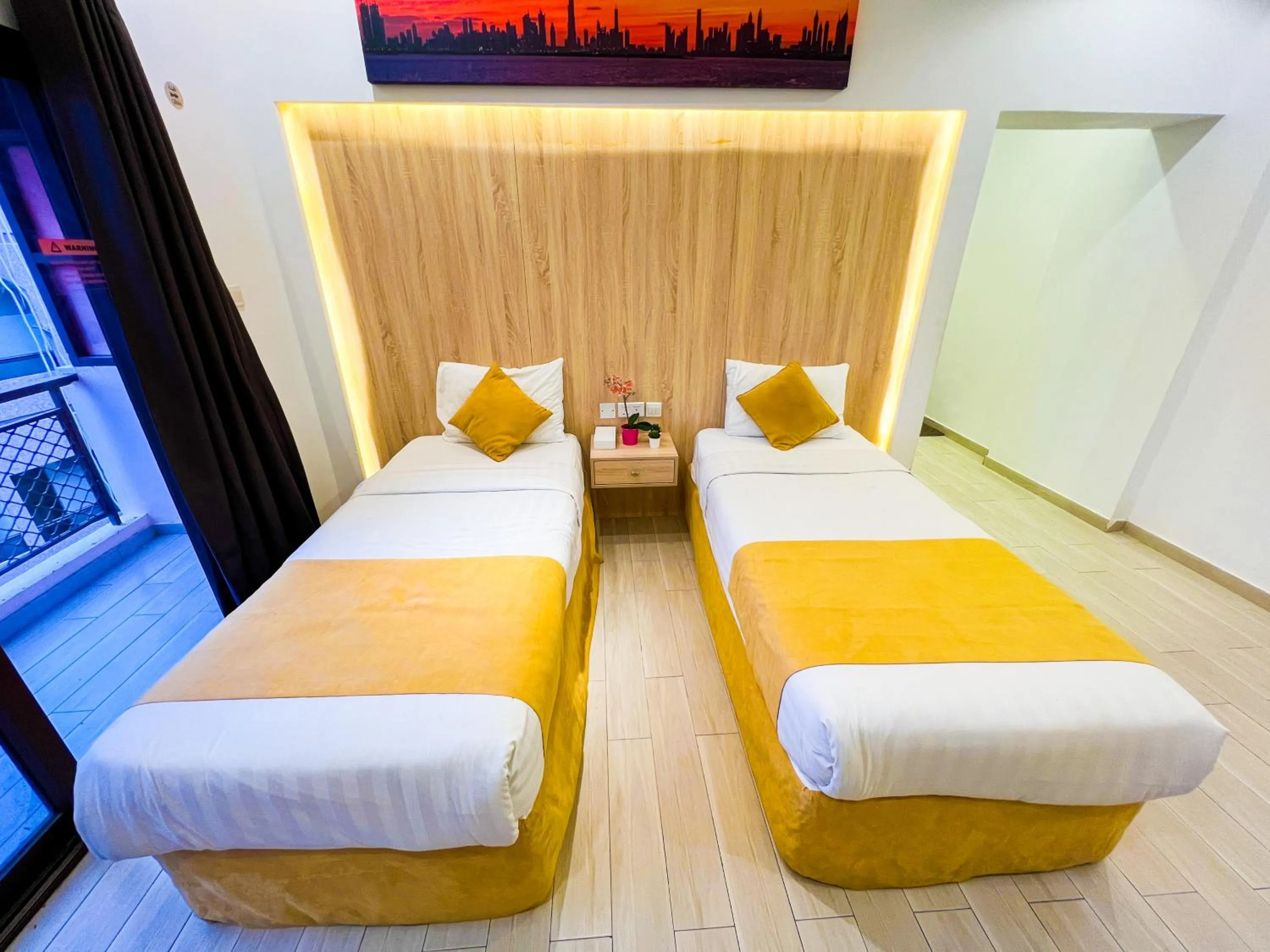 Bed in 24 Gold Hotel