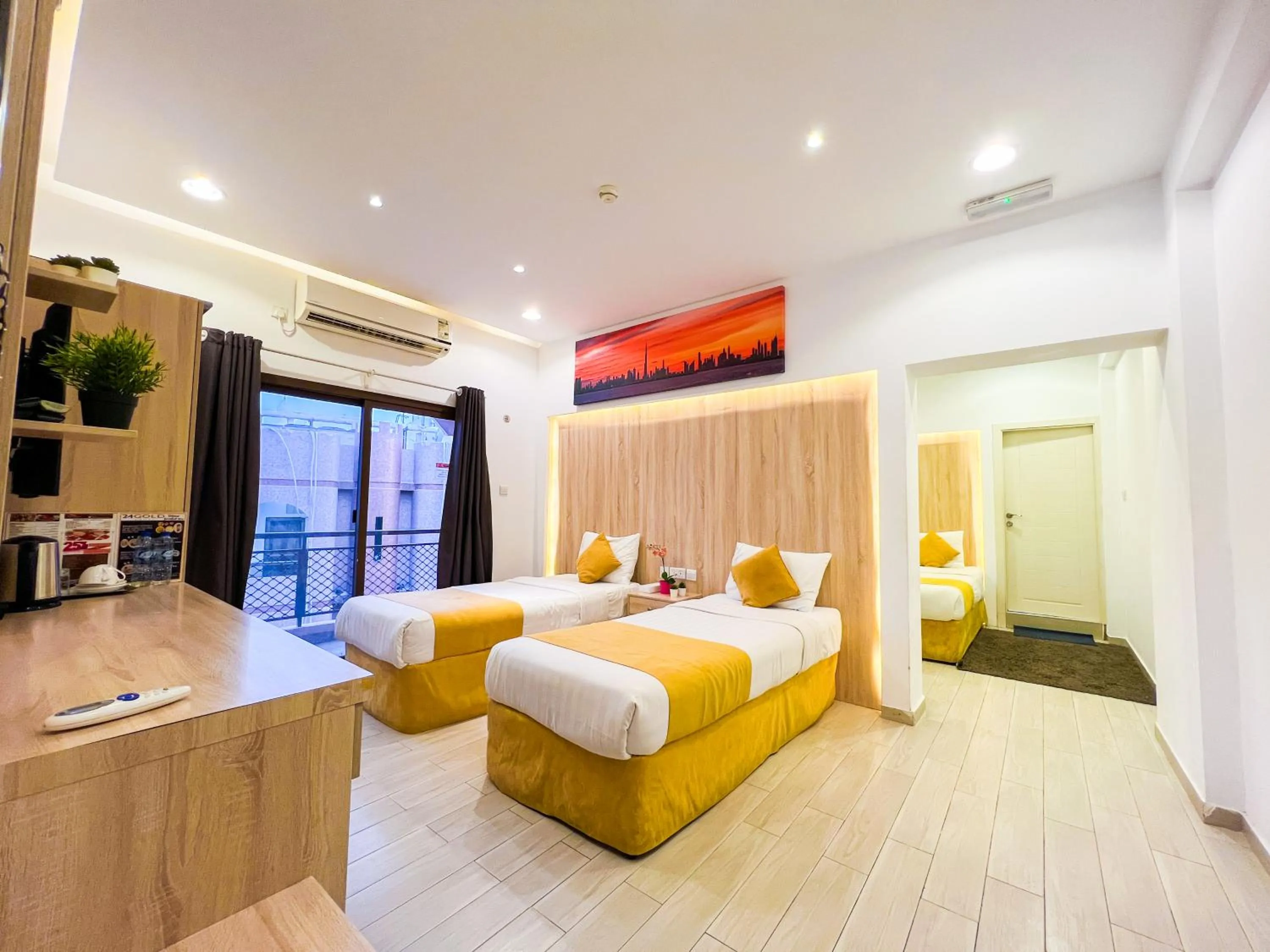 Bed in 24 Gold Hotel