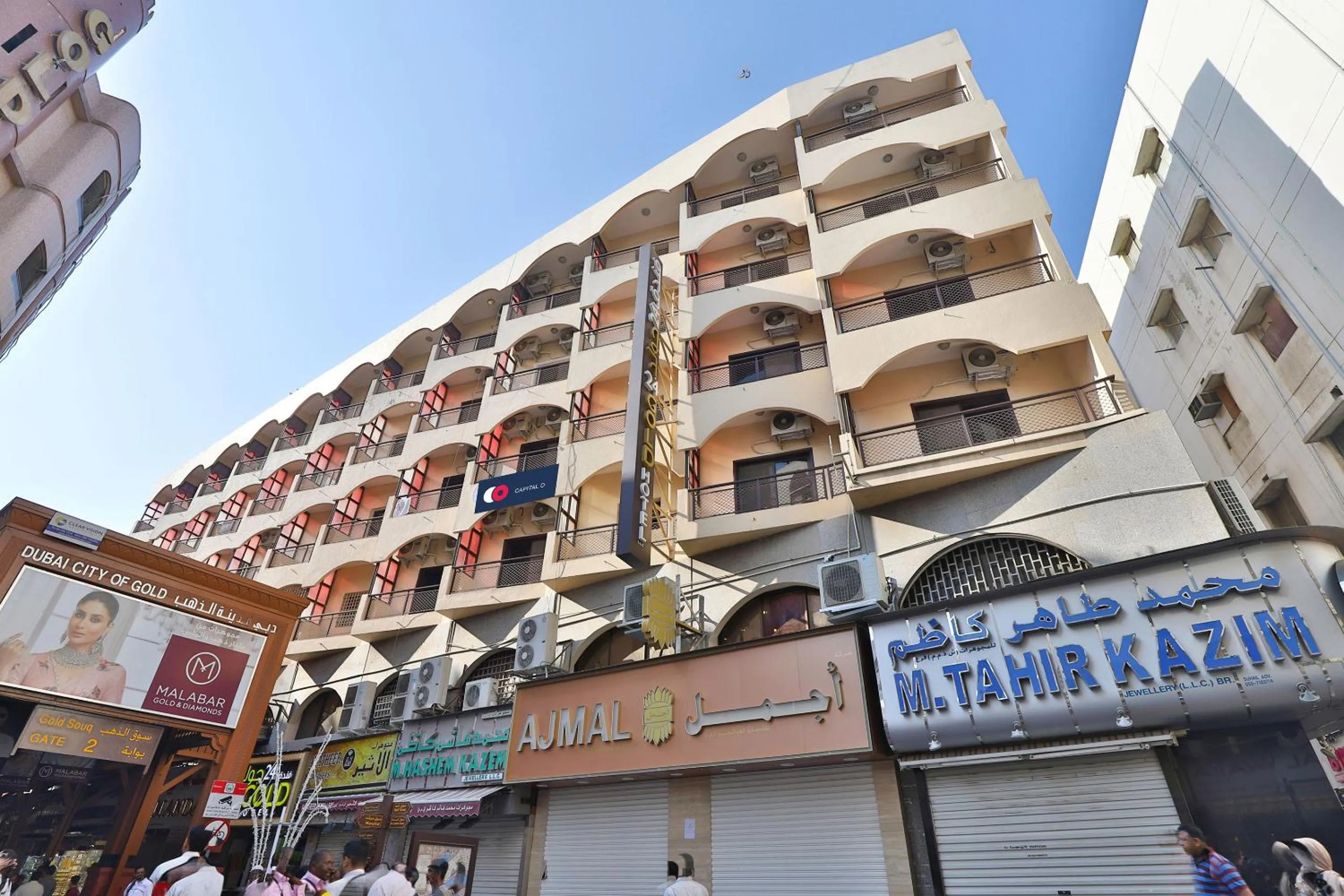 Property building in 24 Gold Hotel