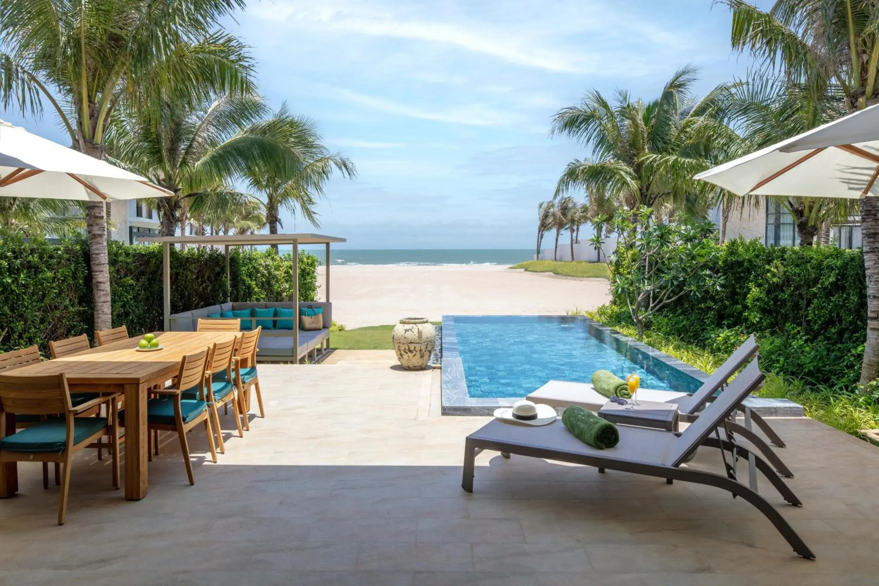 Swimming pool in Melia Ho Tram Beach Resort Swimming pool in Melia Ho Tram Beach Resort