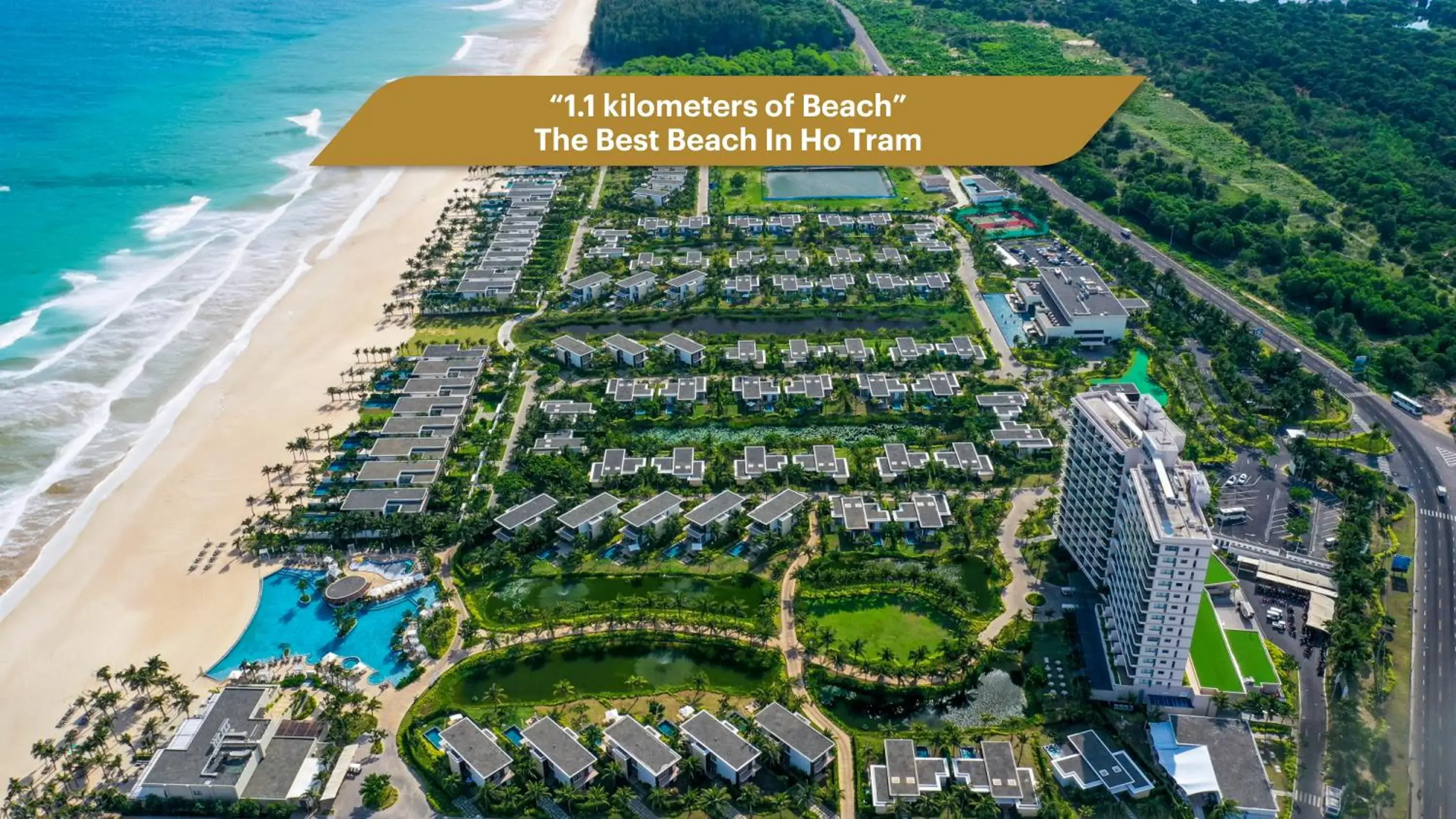 Property building in Melia Ho Tram Beach Resort Property building in Melia Ho Tram Beach Resort