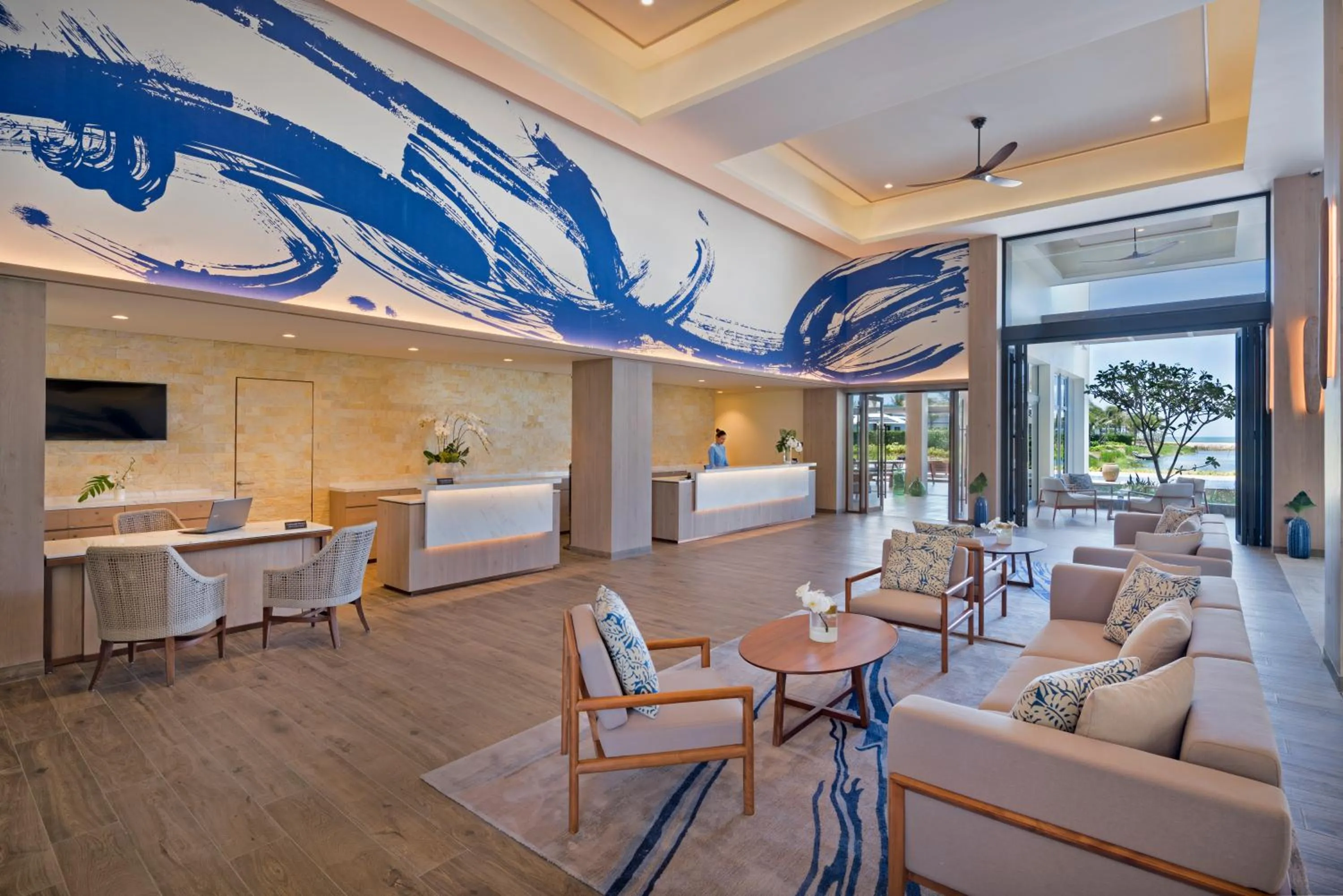 Lobby or reception in Melia Ho Tram Beach Resort