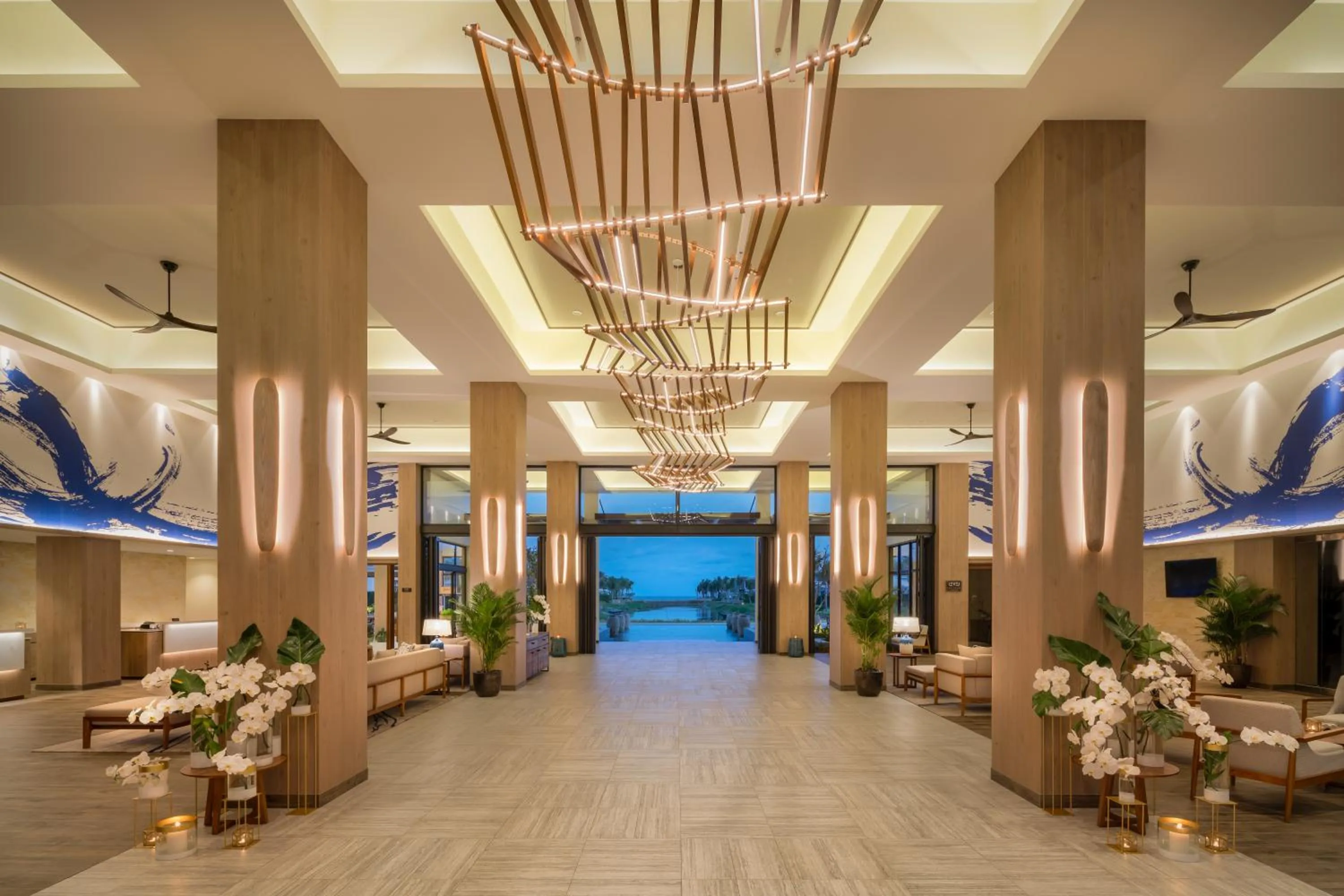 Lobby or reception in Melia Ho Tram Beach Resort