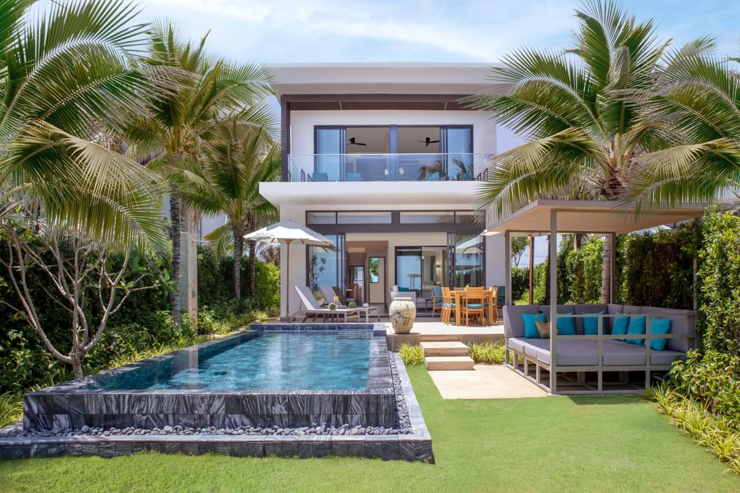 Swimming pool in Melia Ho Tram Beach Resort