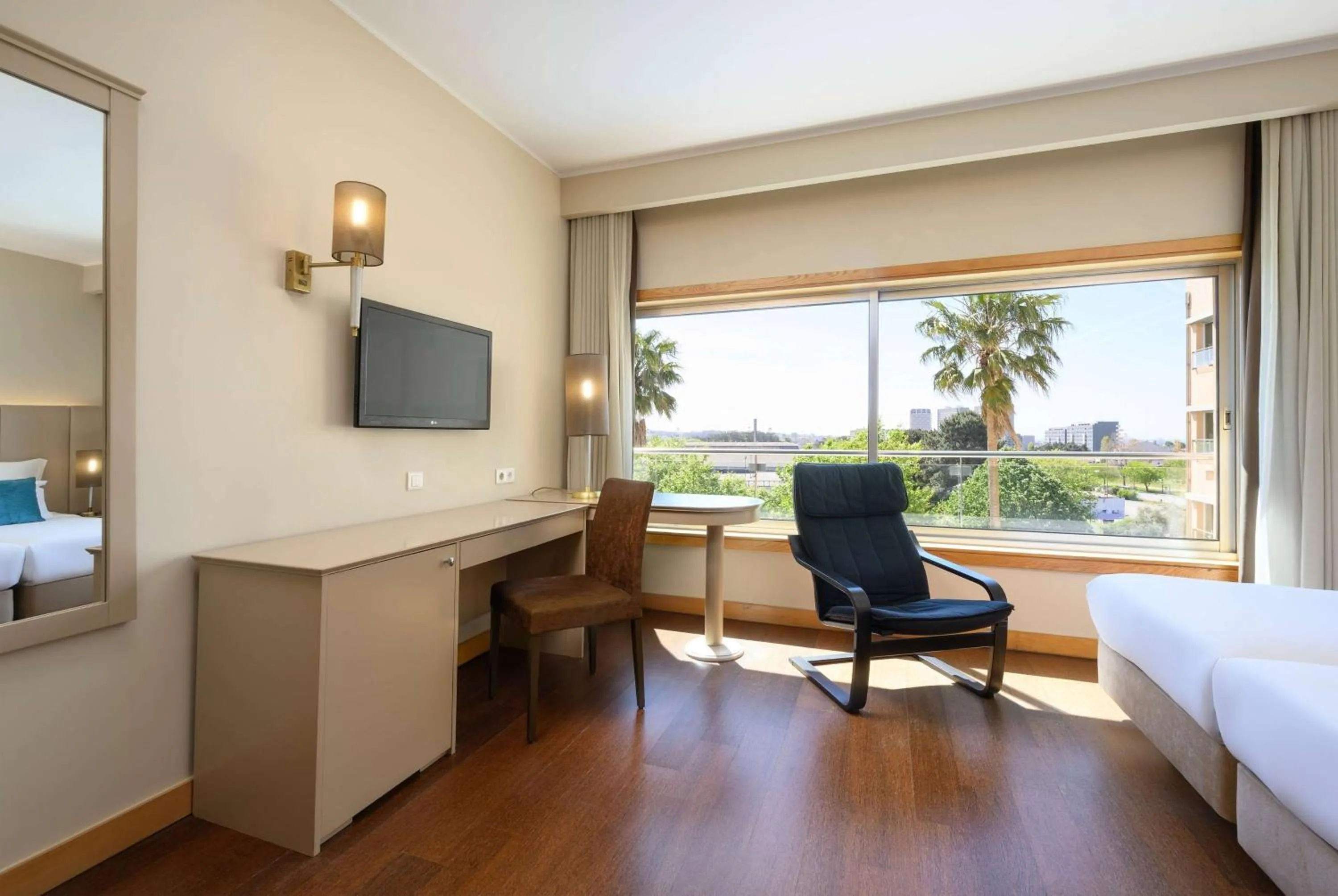 Photo of the whole room, Bed in TRYP by Wyndham Porto Expo Hotel